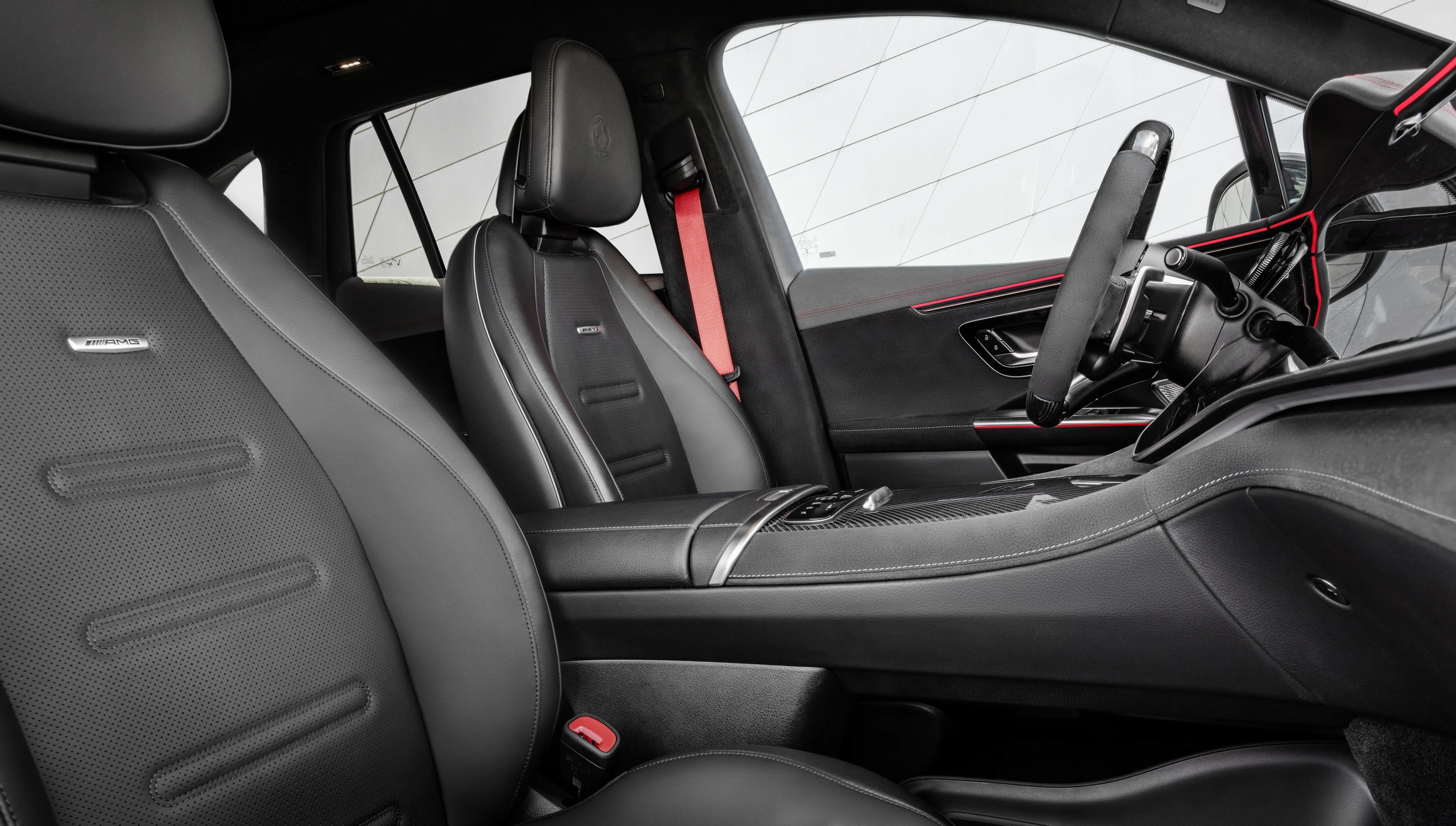 Mercedes-AMG EQE 53 4MATIC+ SUV driverseats view