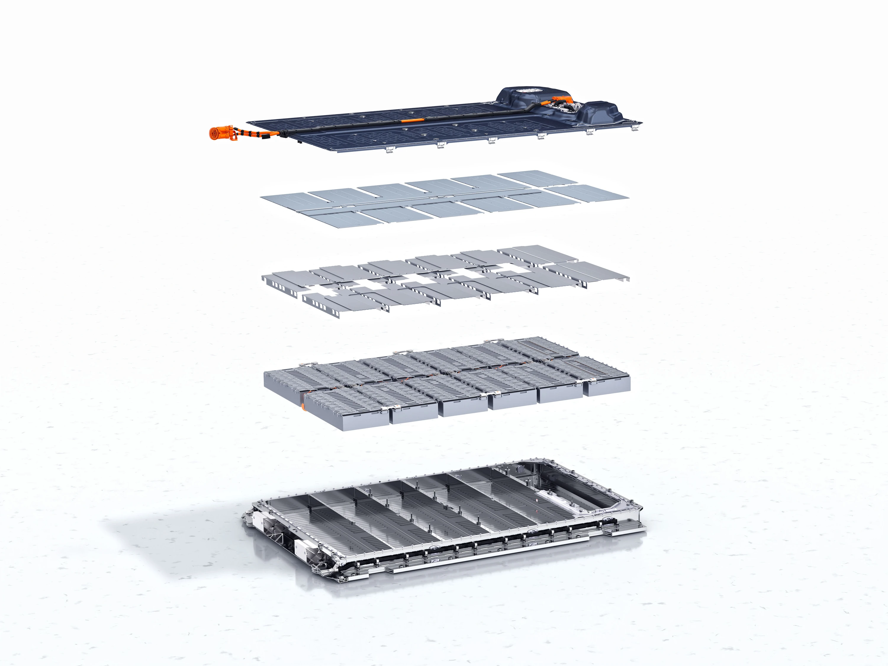Mercedes EQS 400 technology view