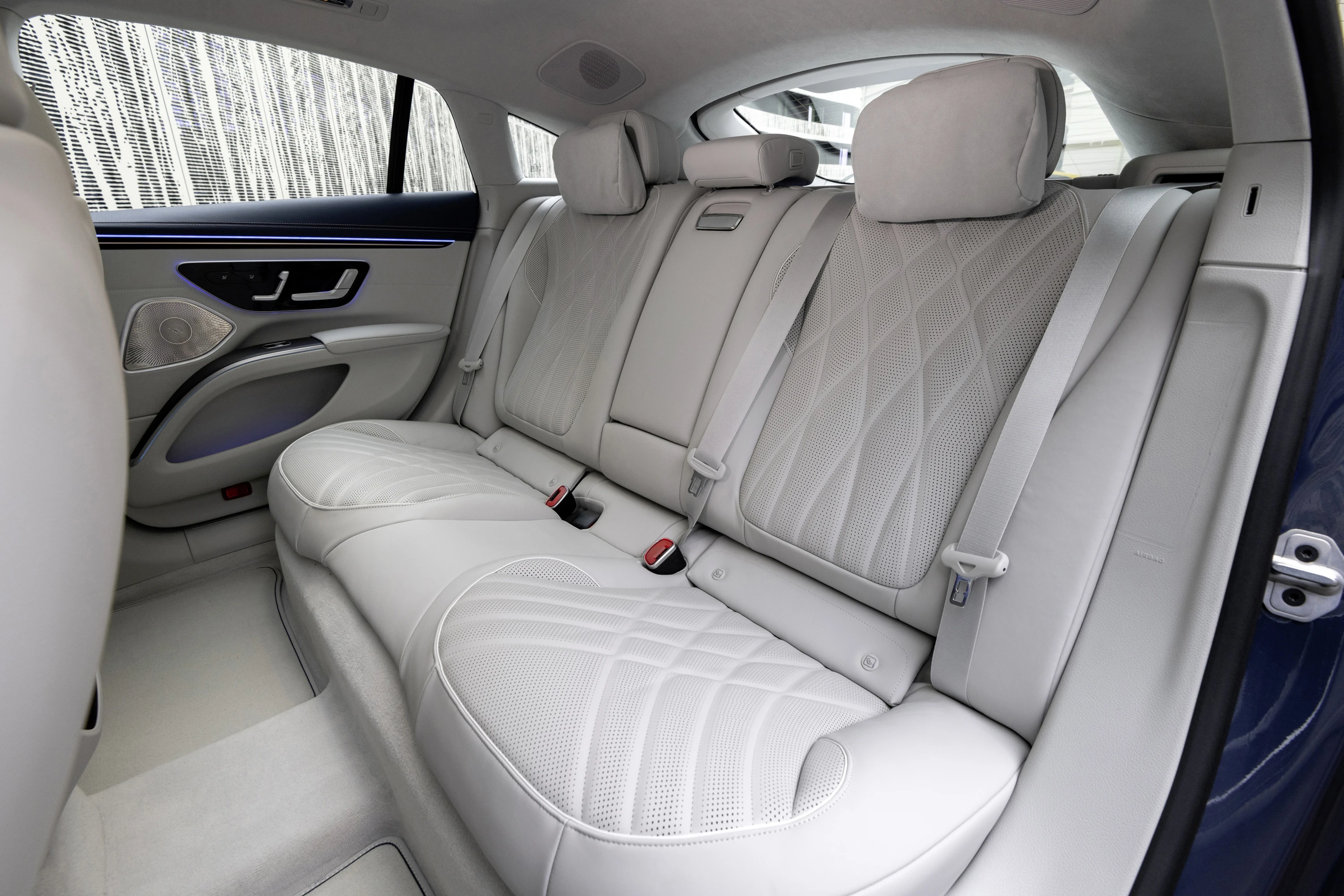 Mercedes-EQ EQS 450+ secondrowseats view