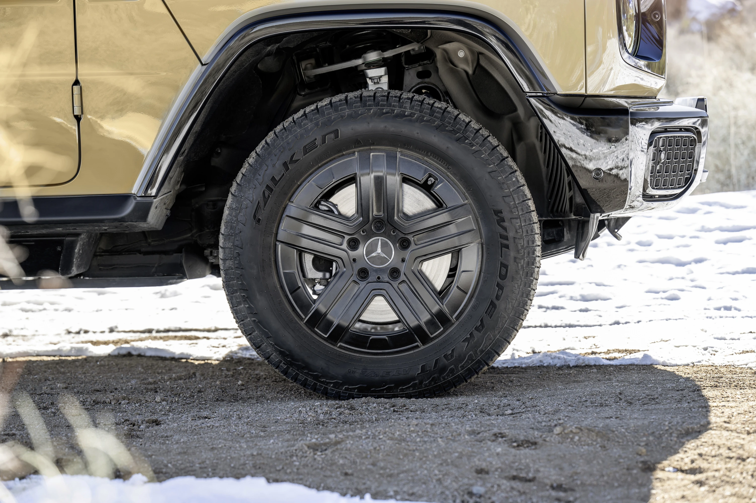 Mercedes-EQ G 580 EQ wheels view