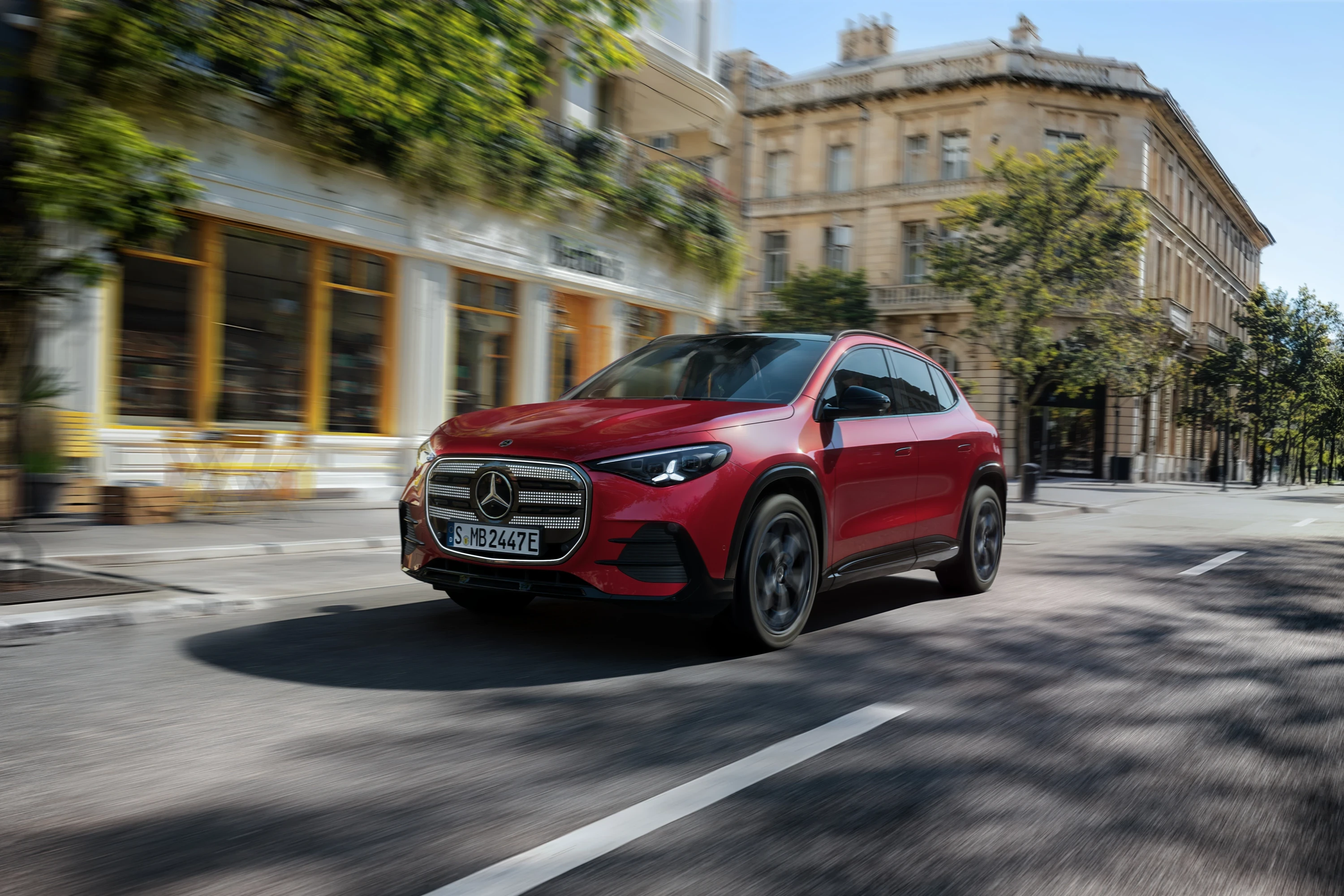 Mercedes GLA 250+ electric vehicle
