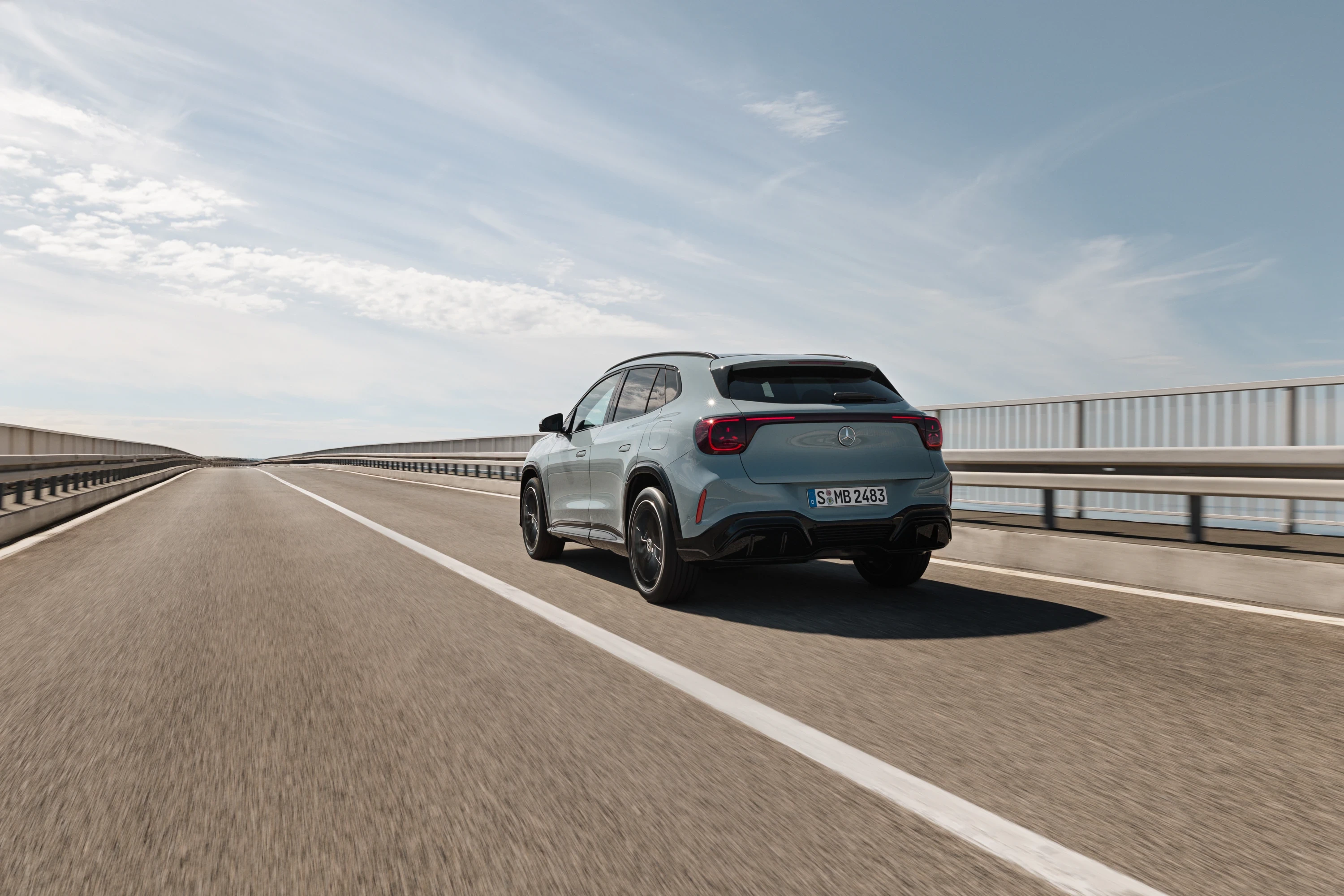 Mercedes GLA 250+ exterior view
