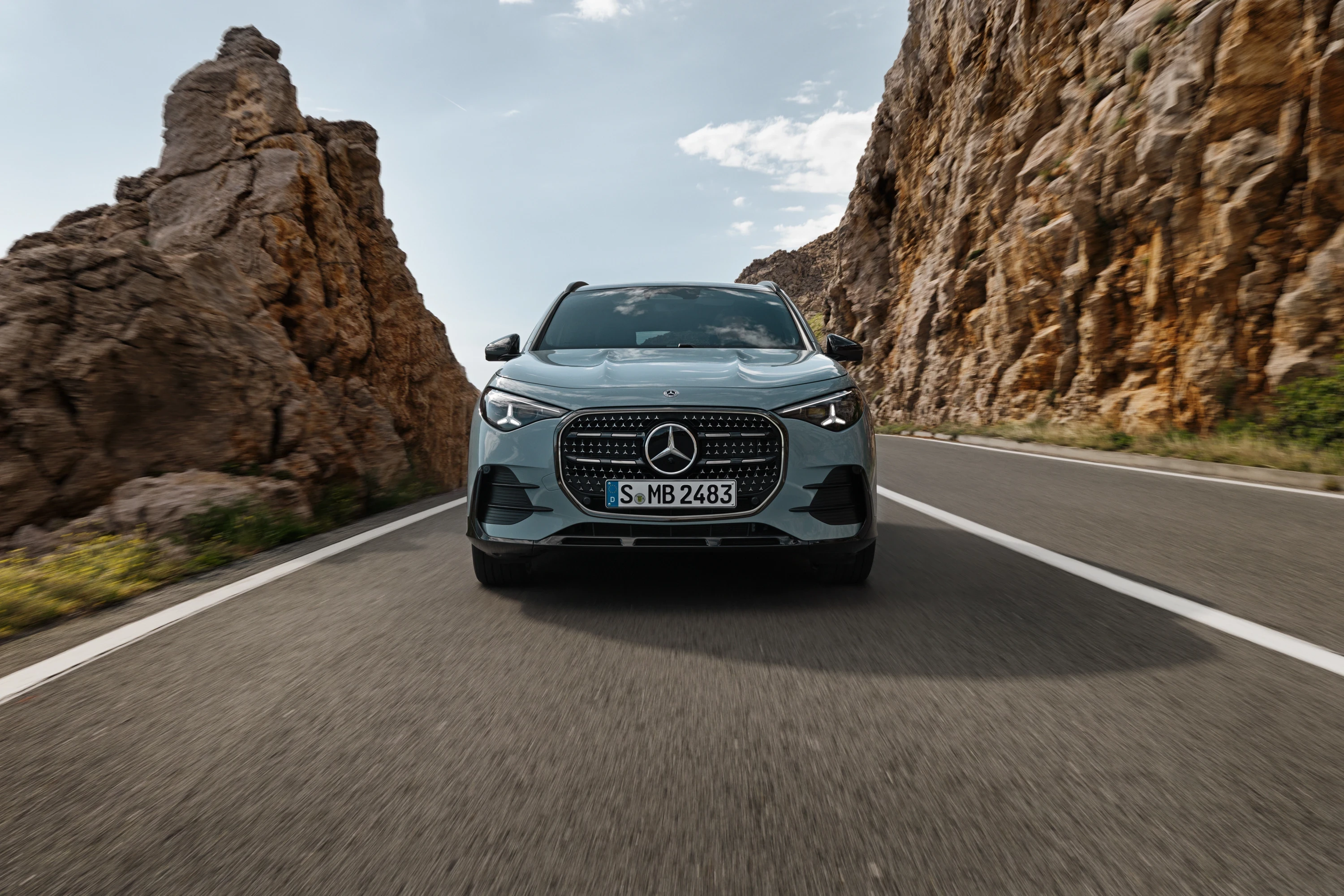 Mercedes GLA 250+ exterior view