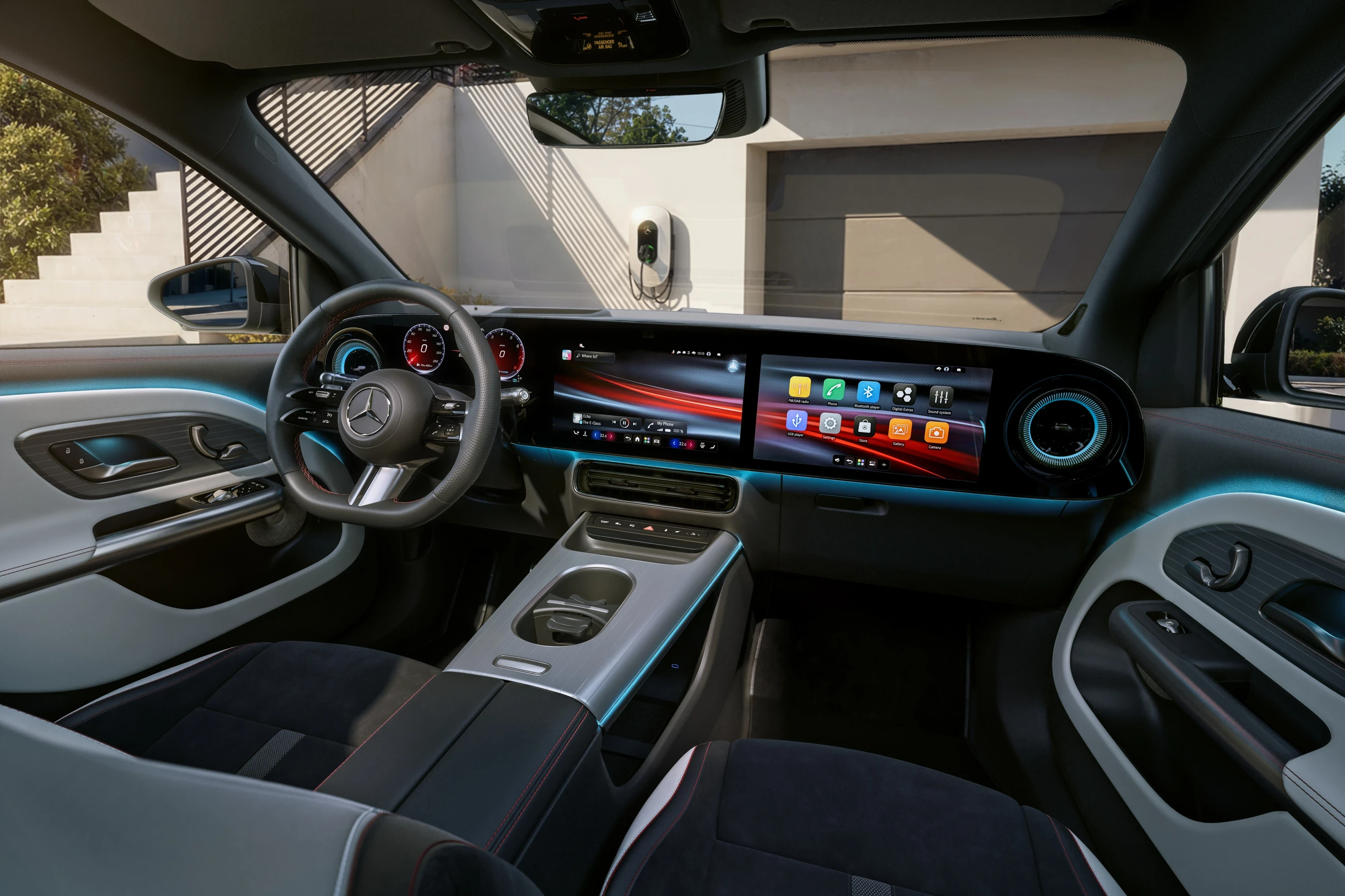 Mercedes GLA 250+ interior view