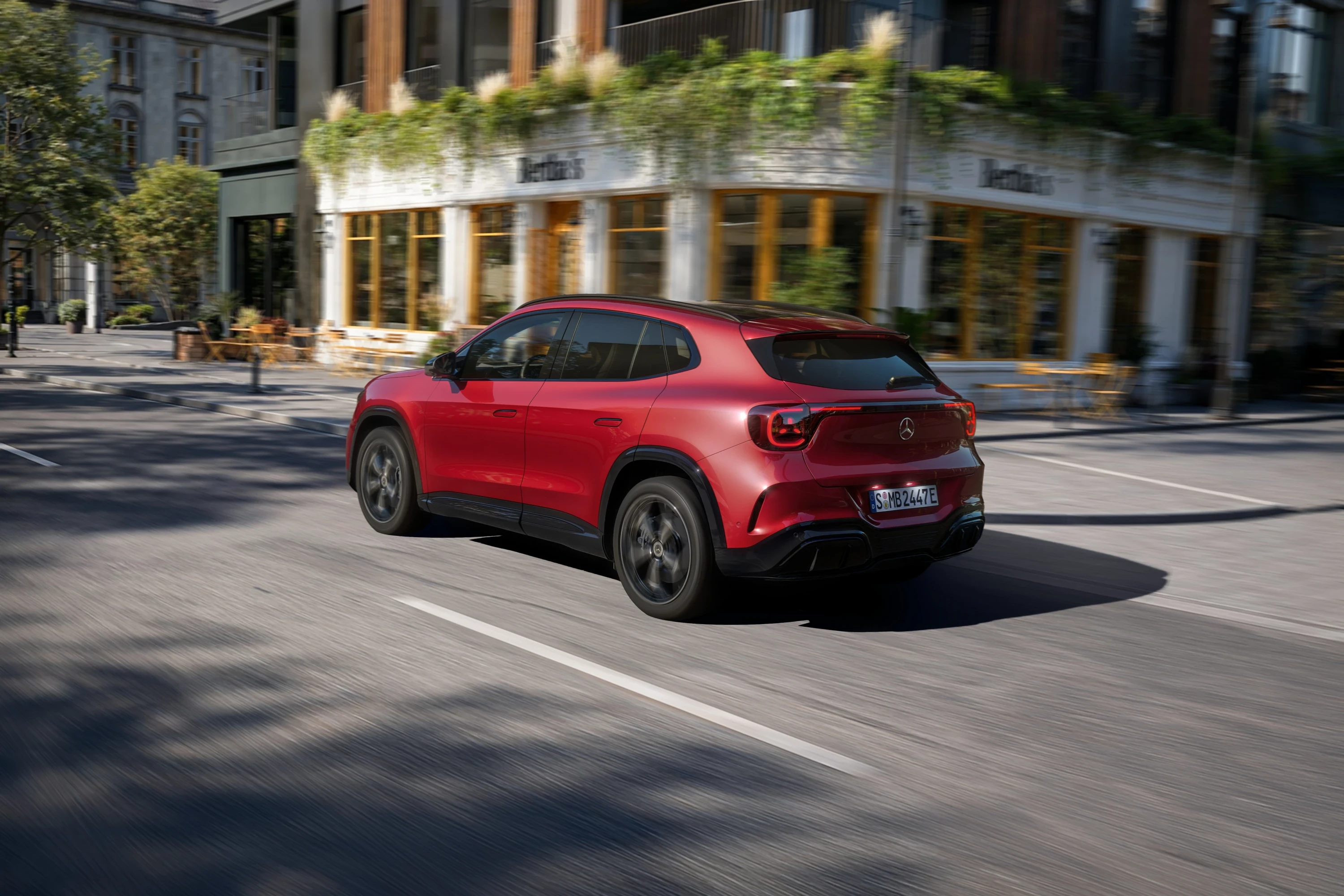 Mercedes GLA 250+ exterior view