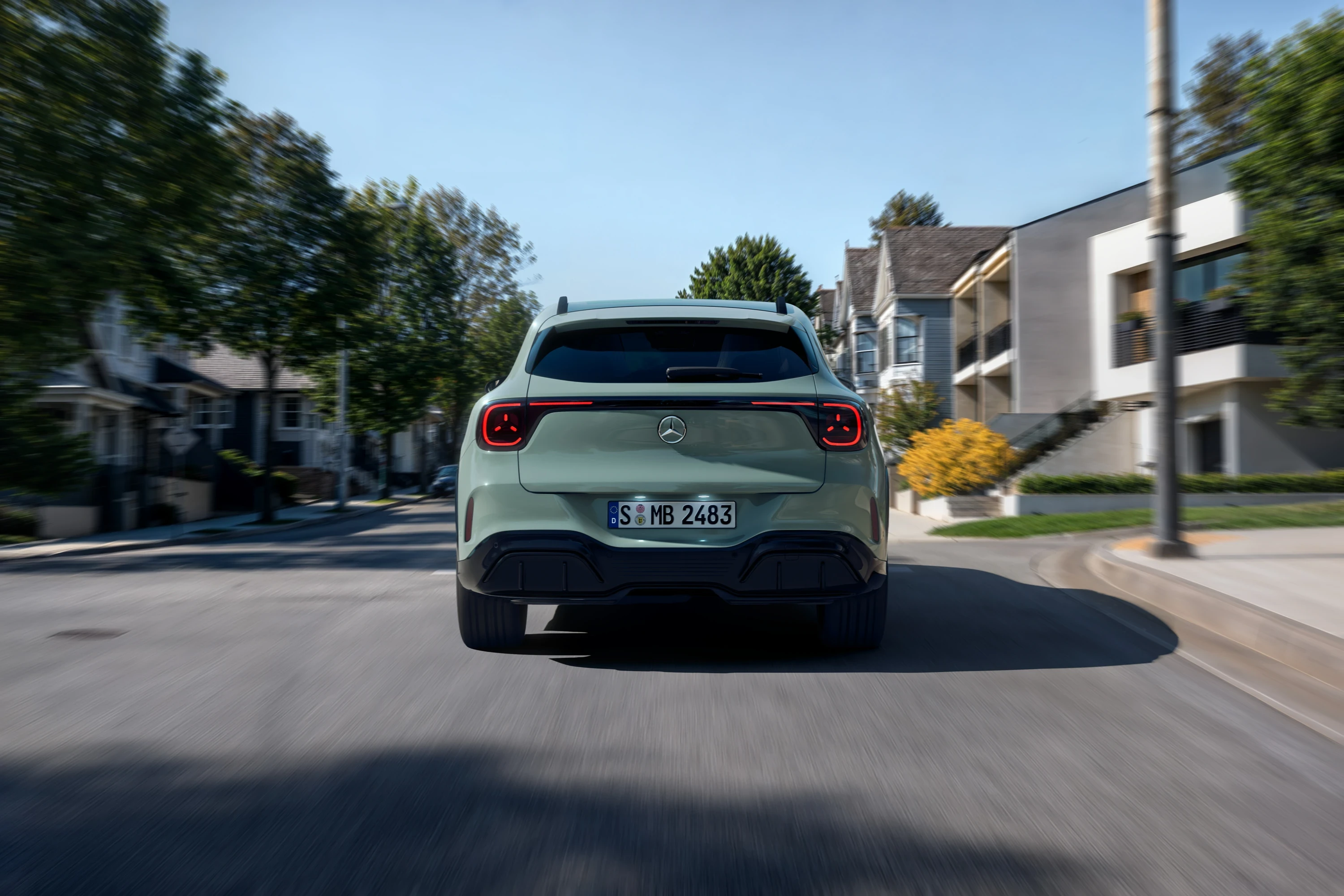 Mercedes GLA 250+ exterior view