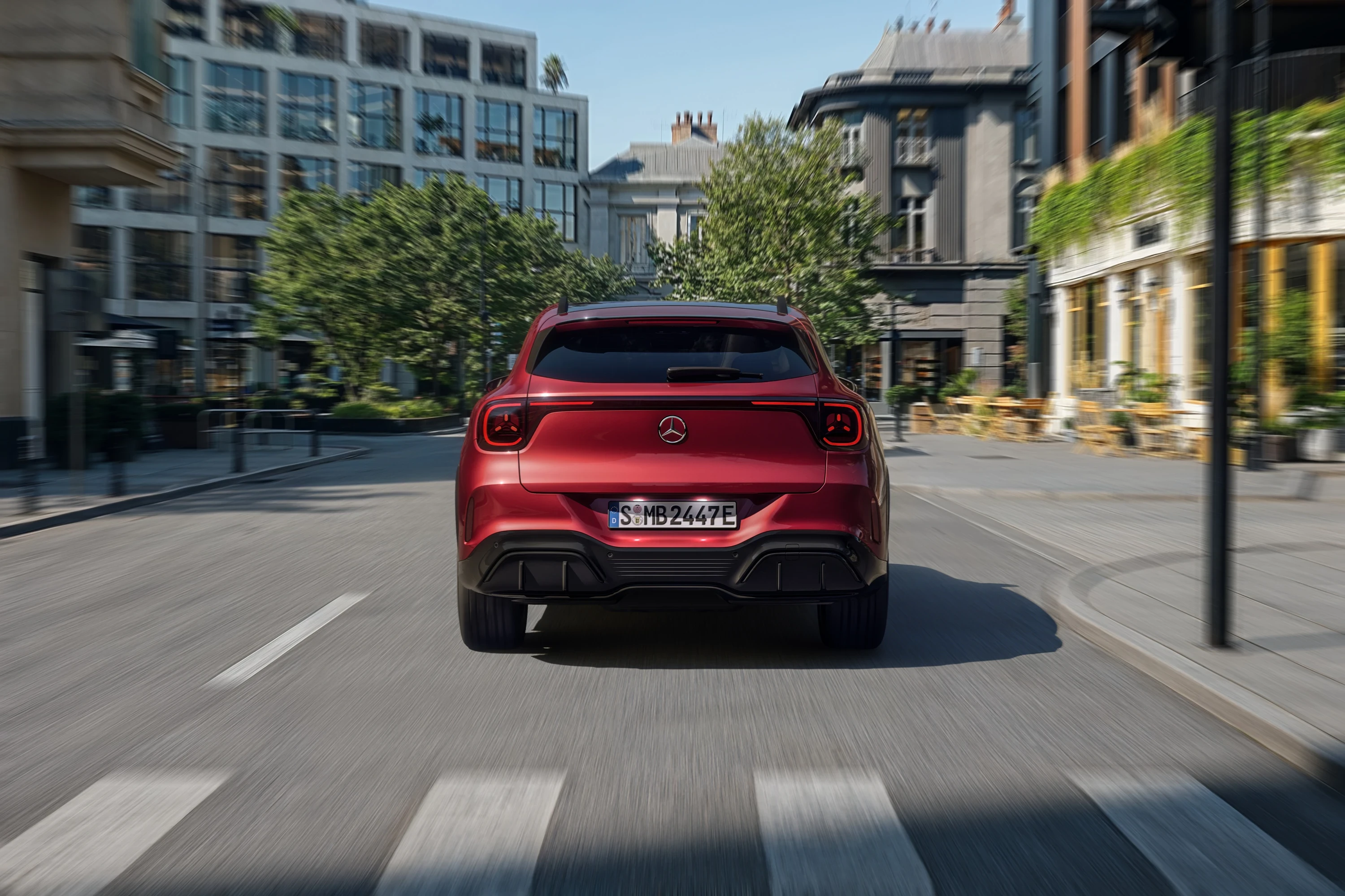 Mercedes GLA 250+ exterior view