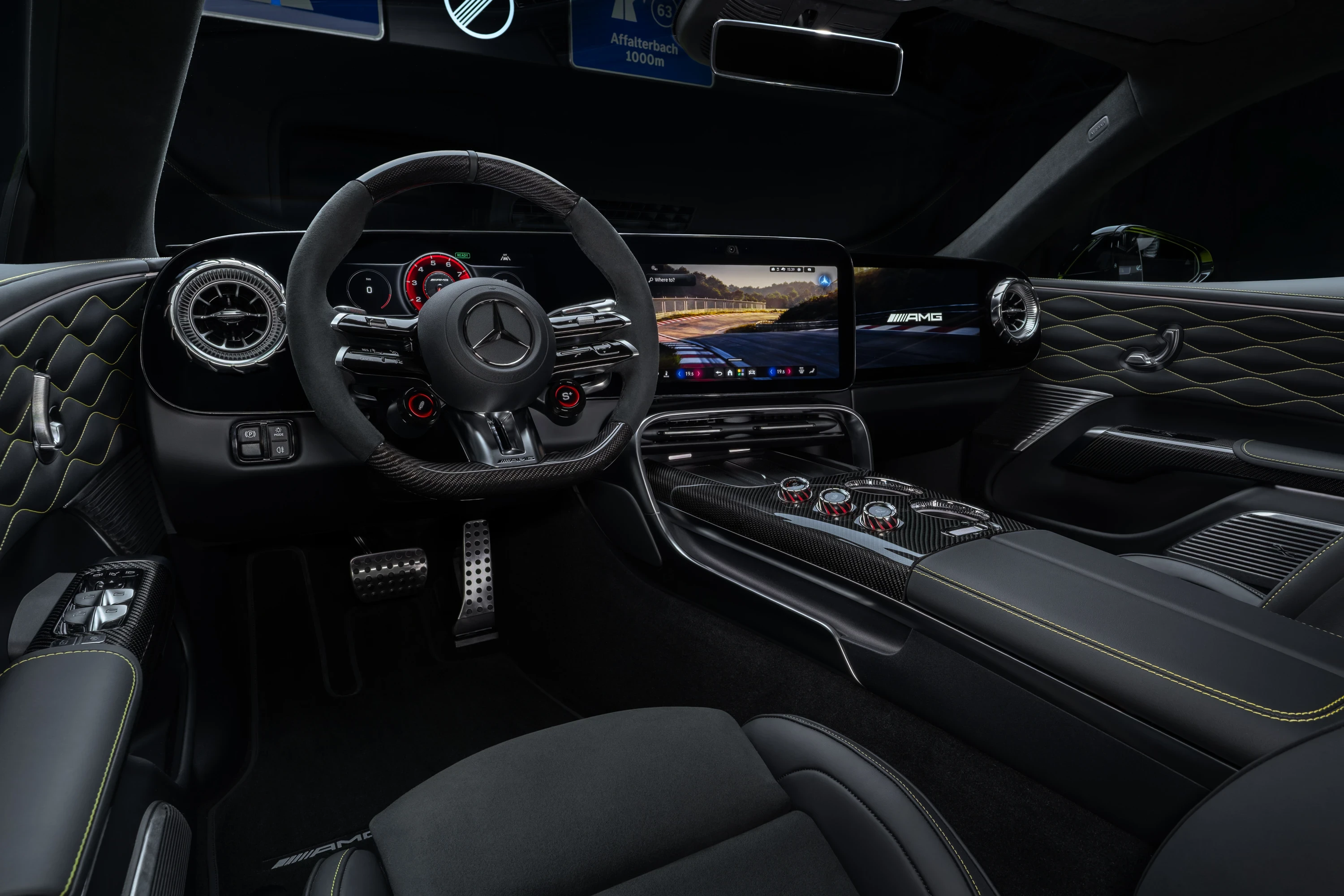 Mercedes GT 53 4-Door Coupé 4MATIC+ interior view