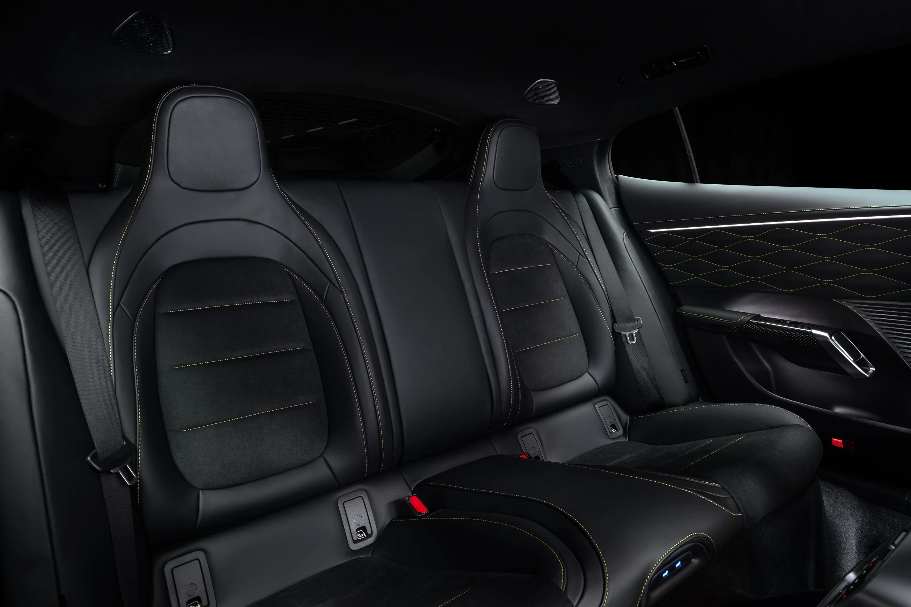 Mercedes GT 53 4-Door Coupé 4MATIC+ secondrowseats view