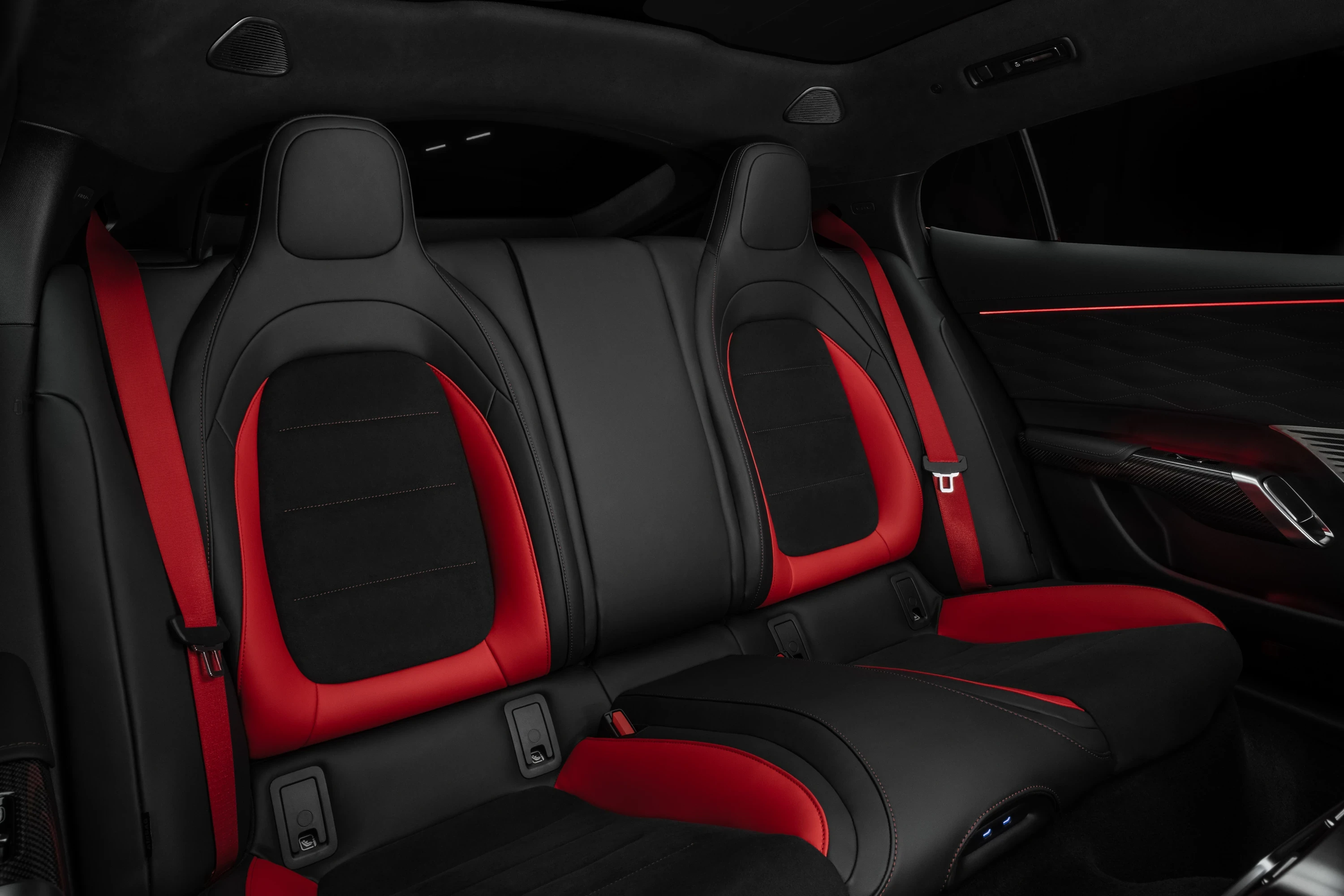 Mercedes GT 53 4-Door Coupé 4MATIC+ secondrowseats view