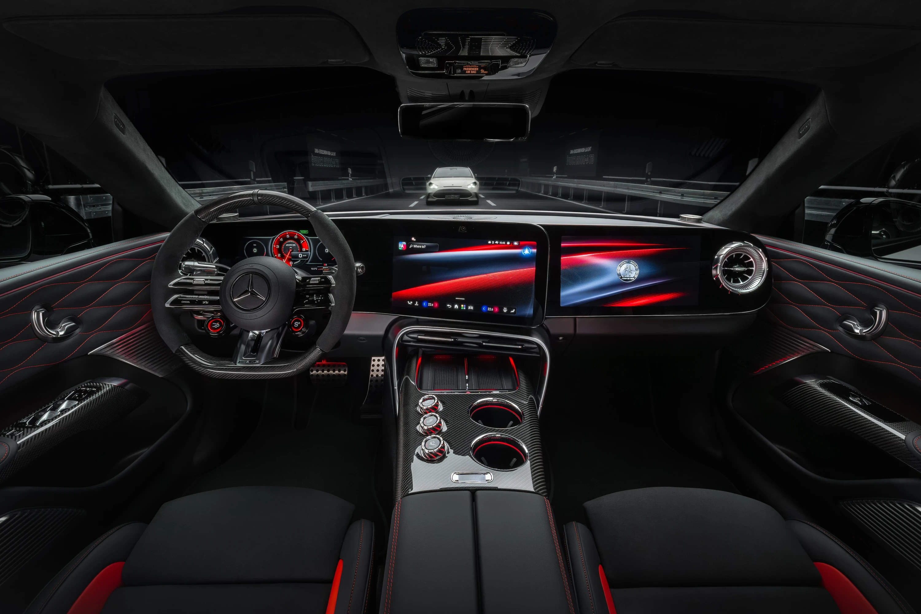 Mercedes GT 63 4-Door Coupé 4MATIC+ interior view