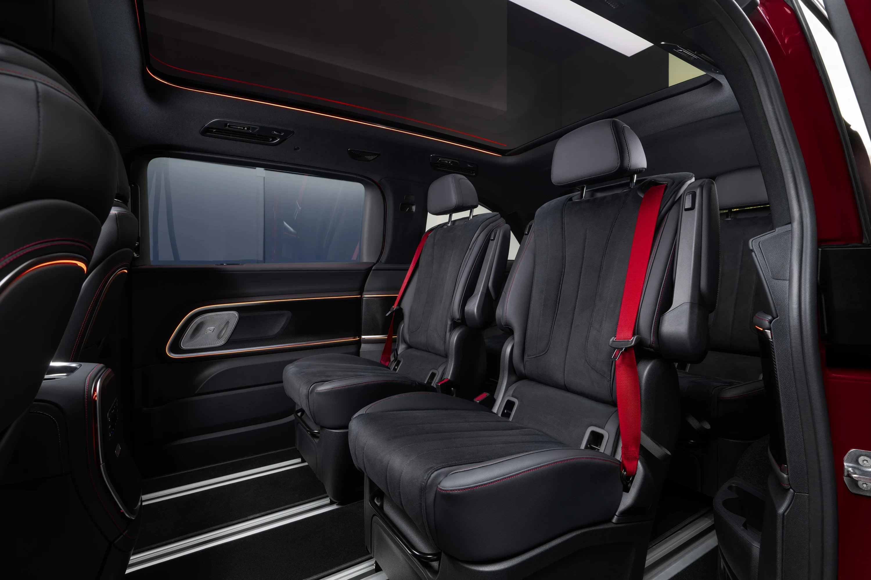 Mercedes VLE 300 secondrowseats view