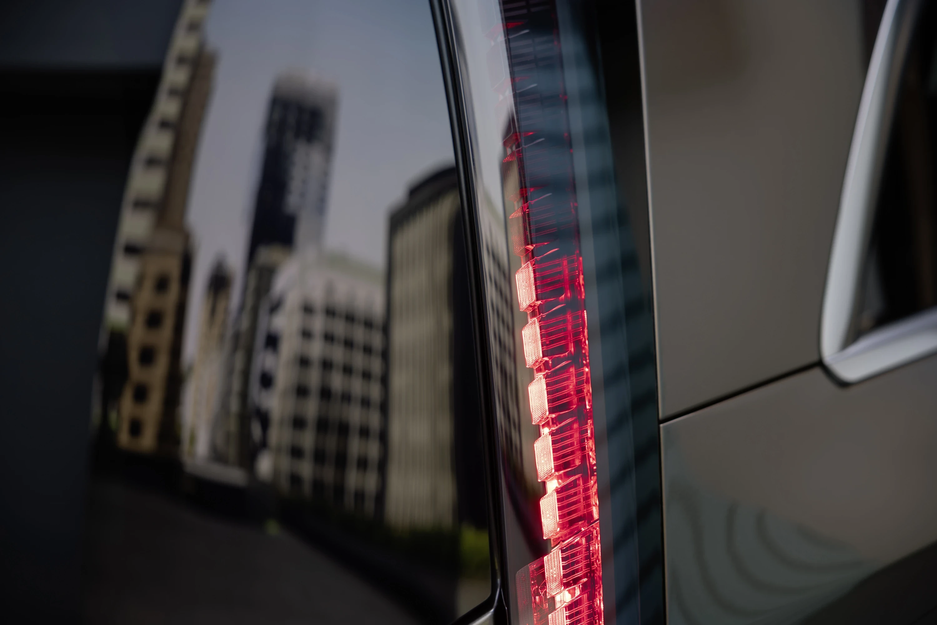 Mercedes VLE 300 taillights view