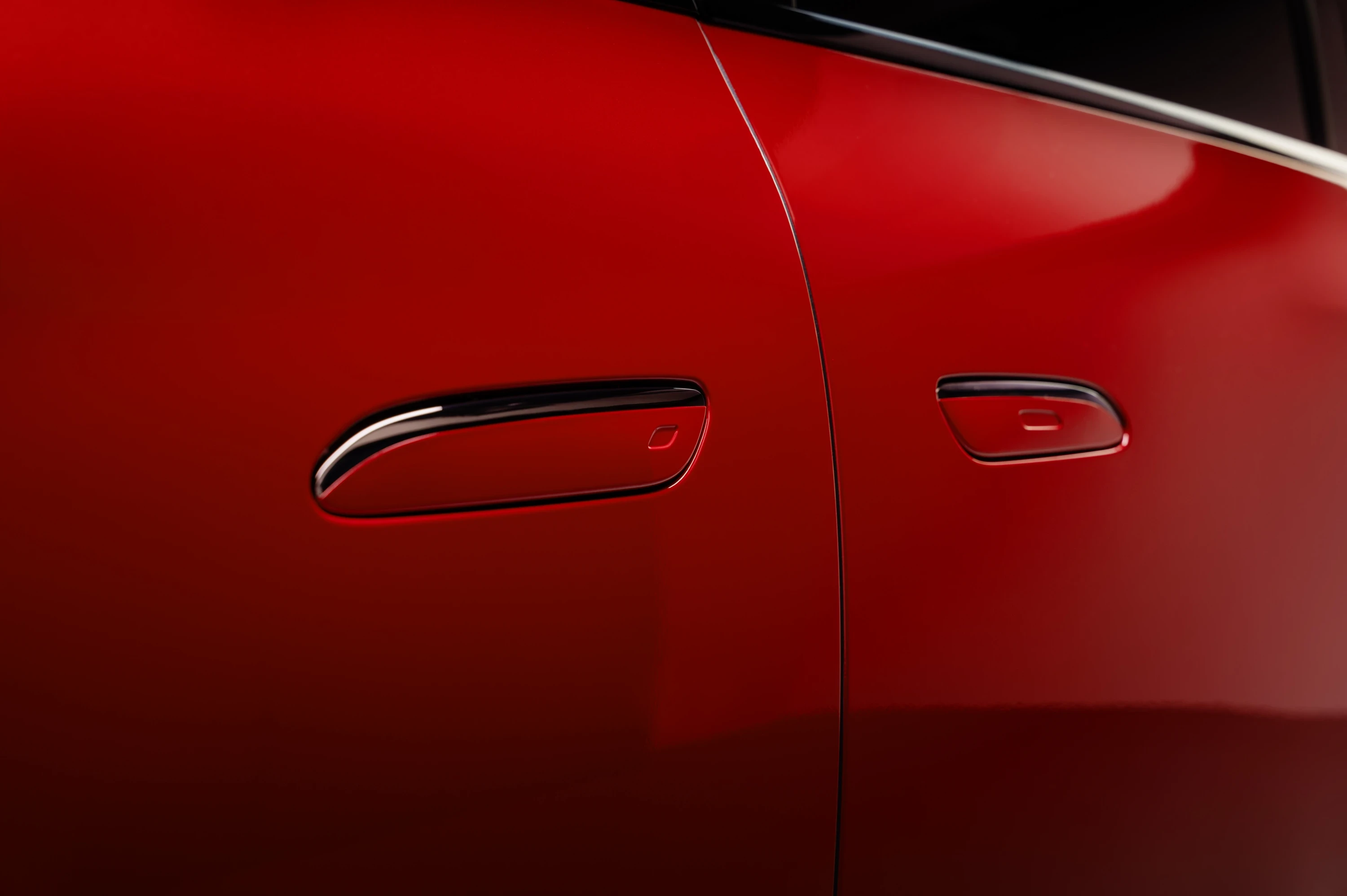 Mercedes VLE 300 doorhandle view