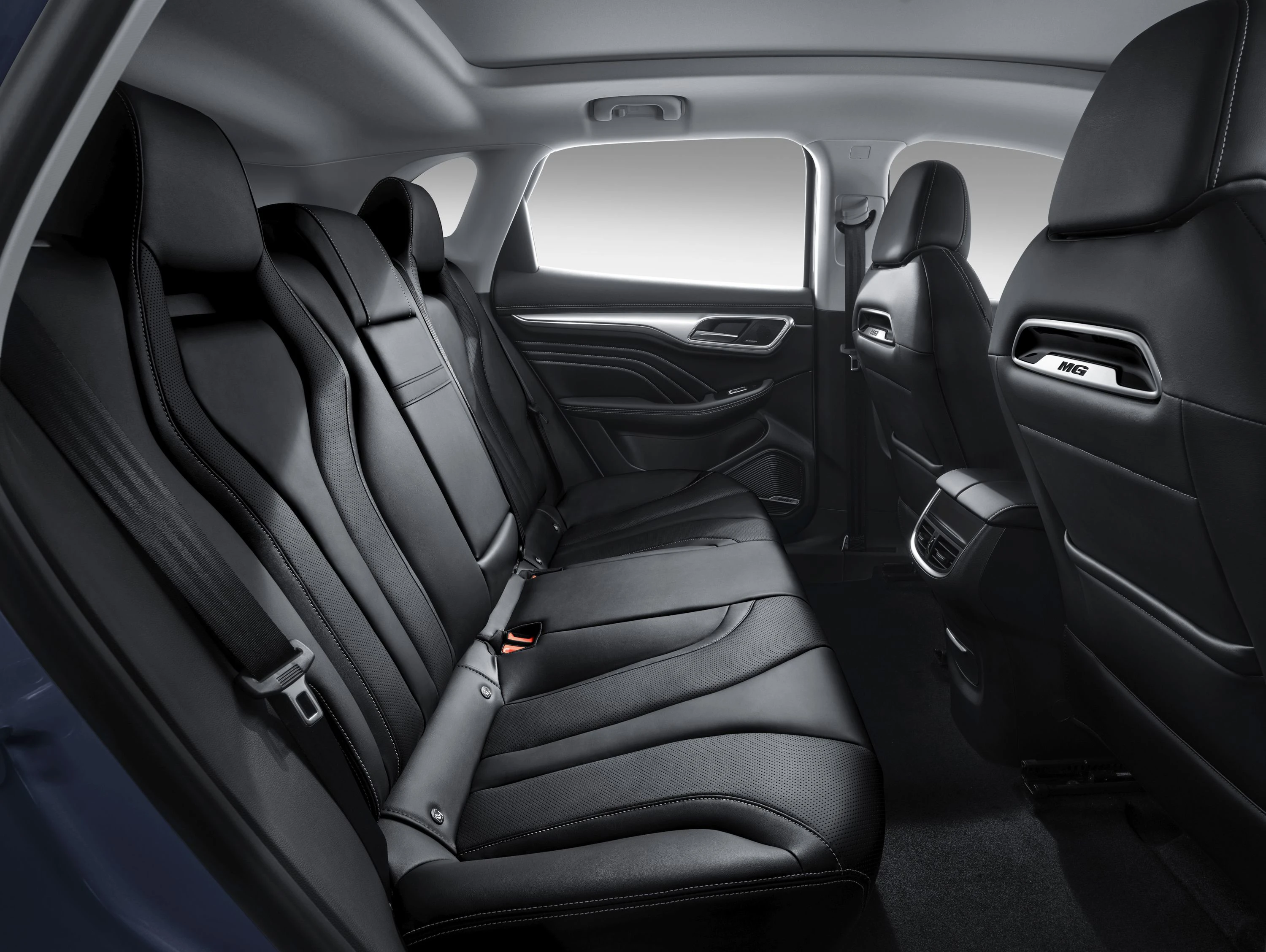 MG Marvel R Electric Performance secondrowseats view
