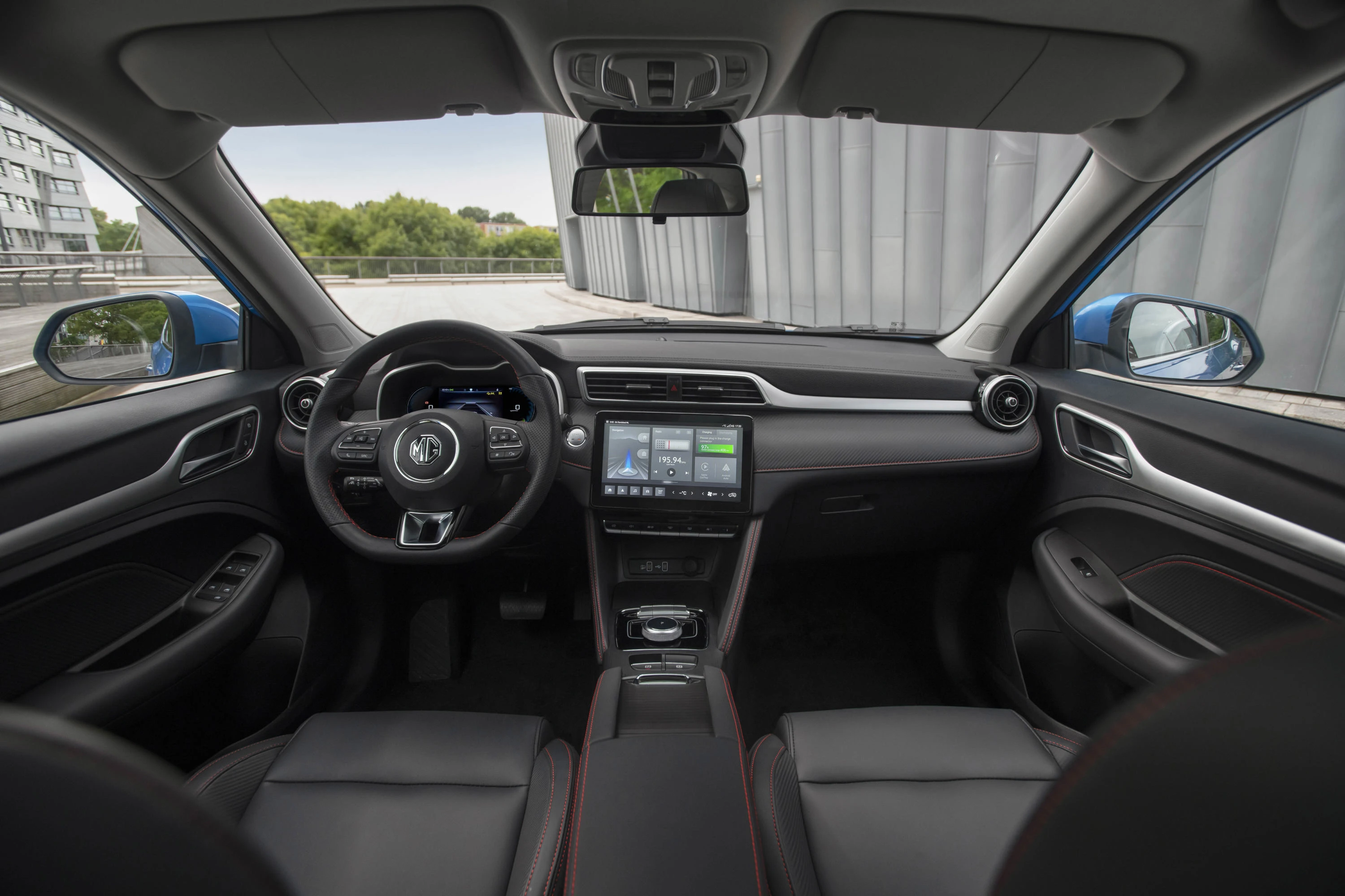 MG ZS EV Standard Range interior view