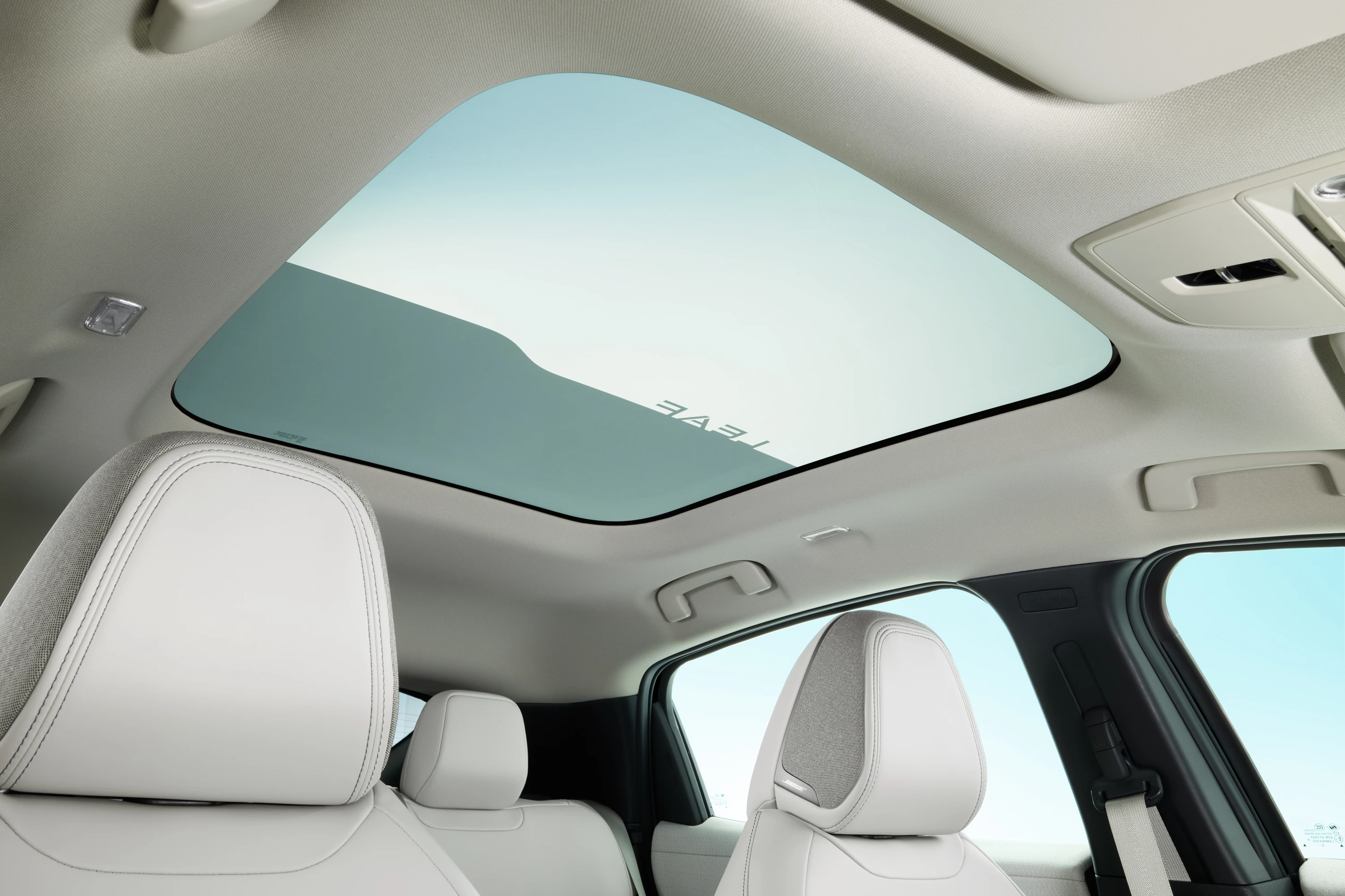 Nissan Leaf Standard Range roof view