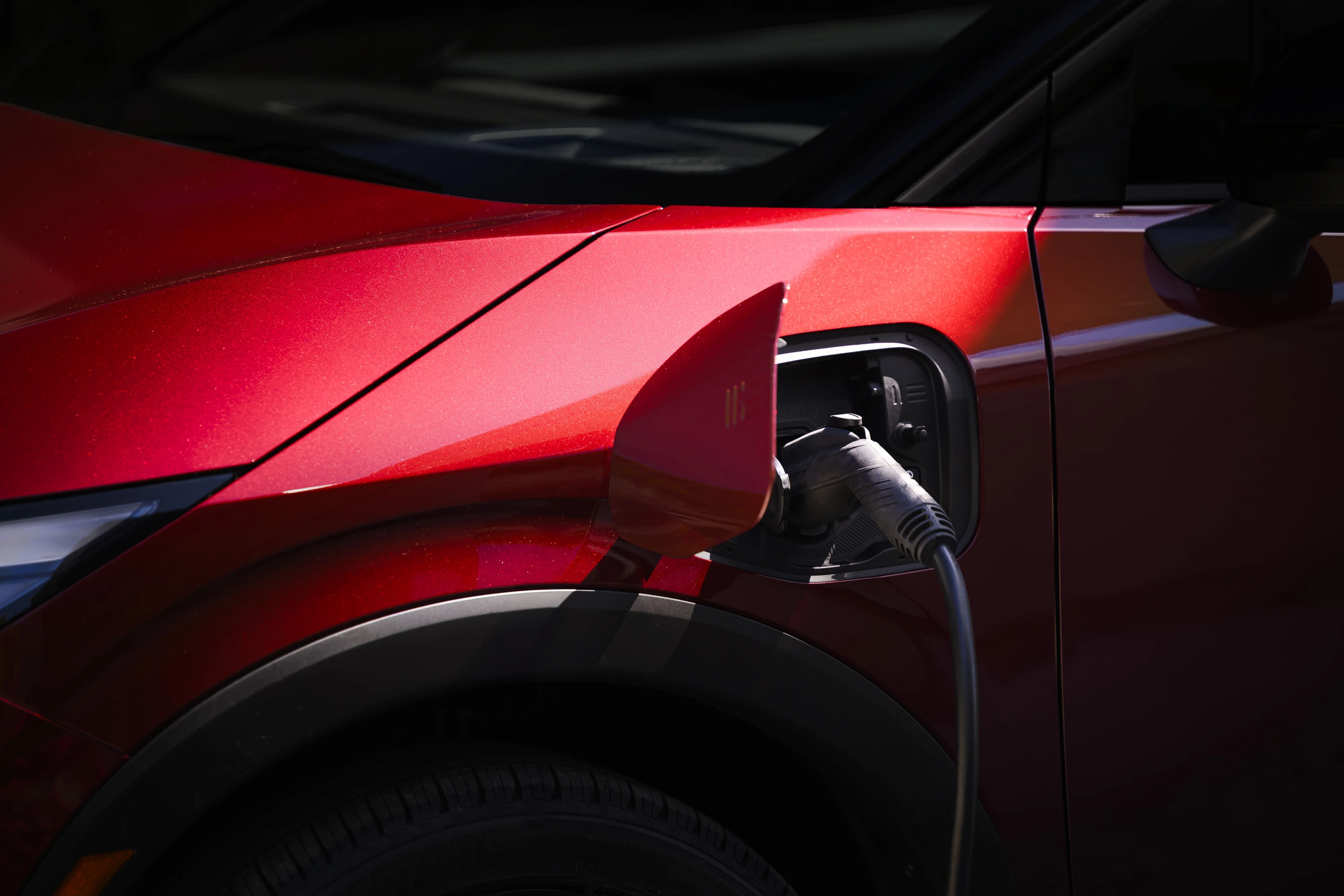 Nissan Leaf Standard Range chargport view