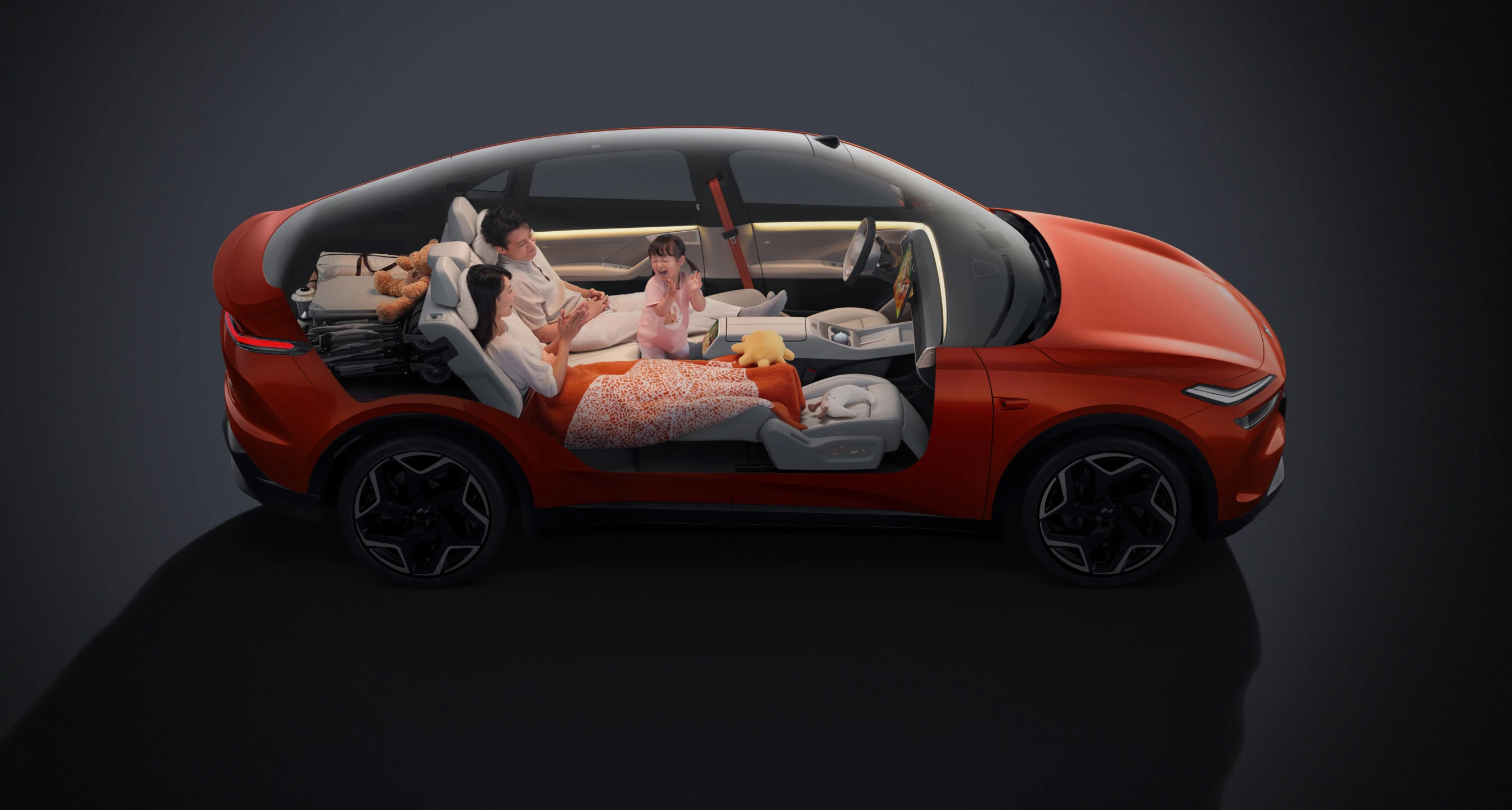 Onvo L60 AWD interior view