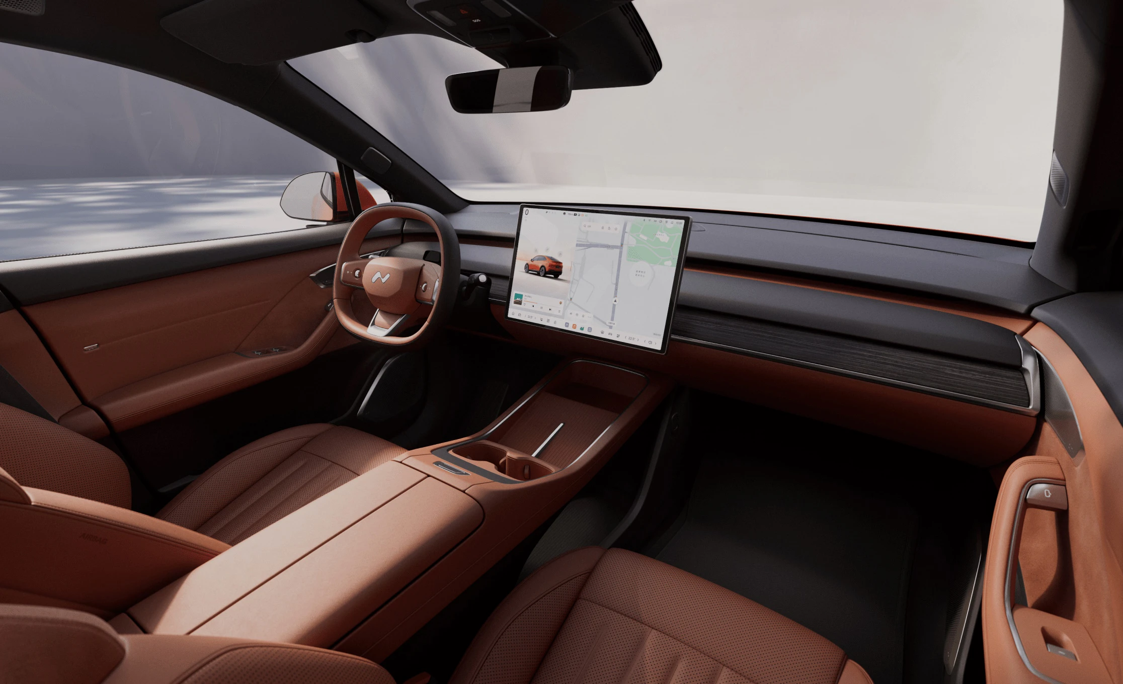 Onvo L60 AWD interior view