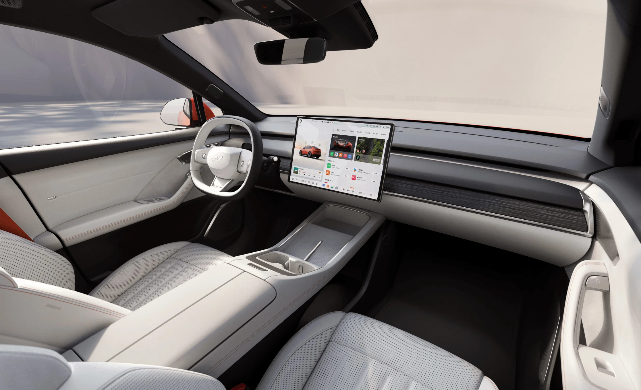 Onvo L60 AWD interior view