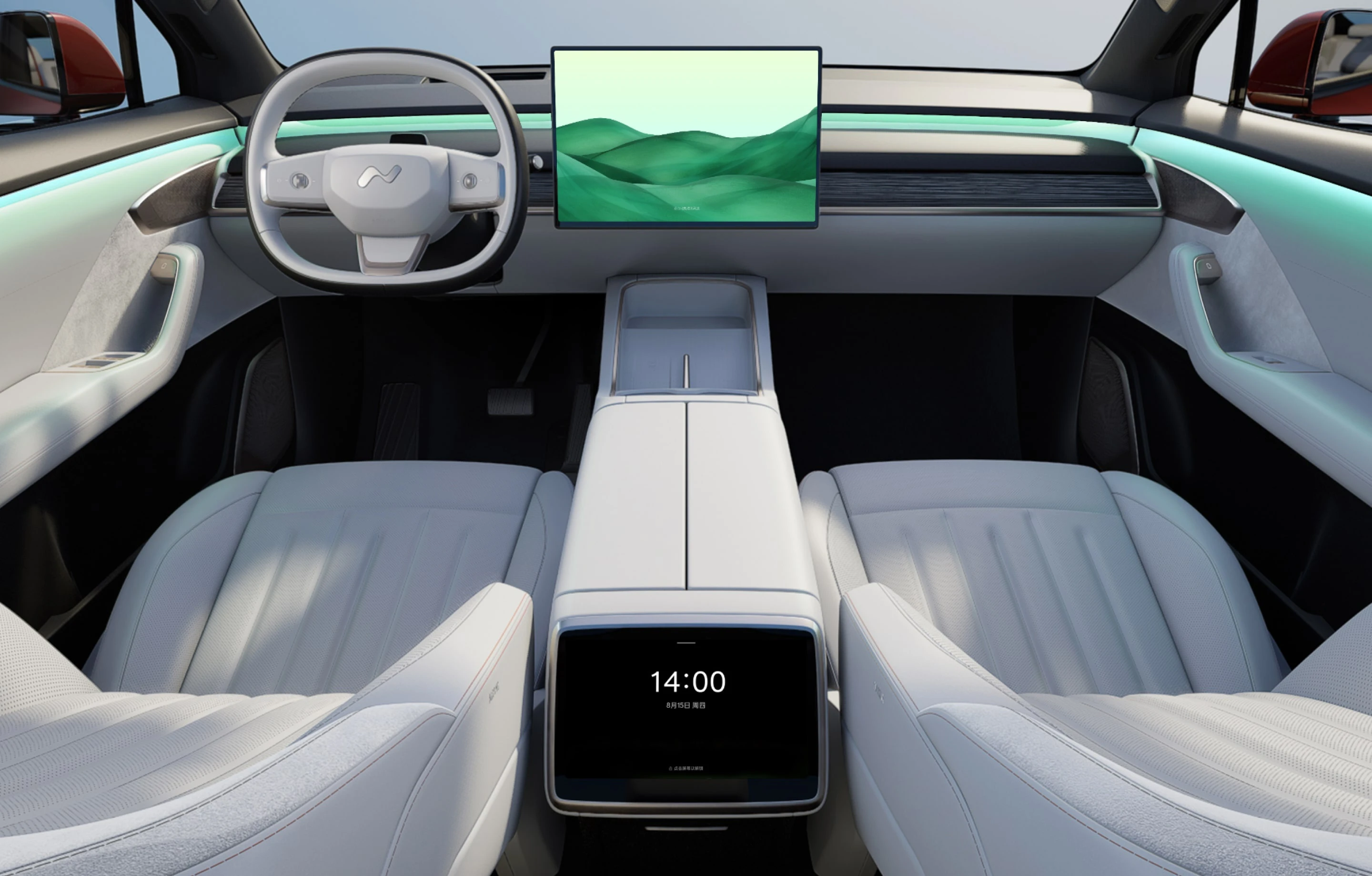 Onvo L60 RWD interior view
