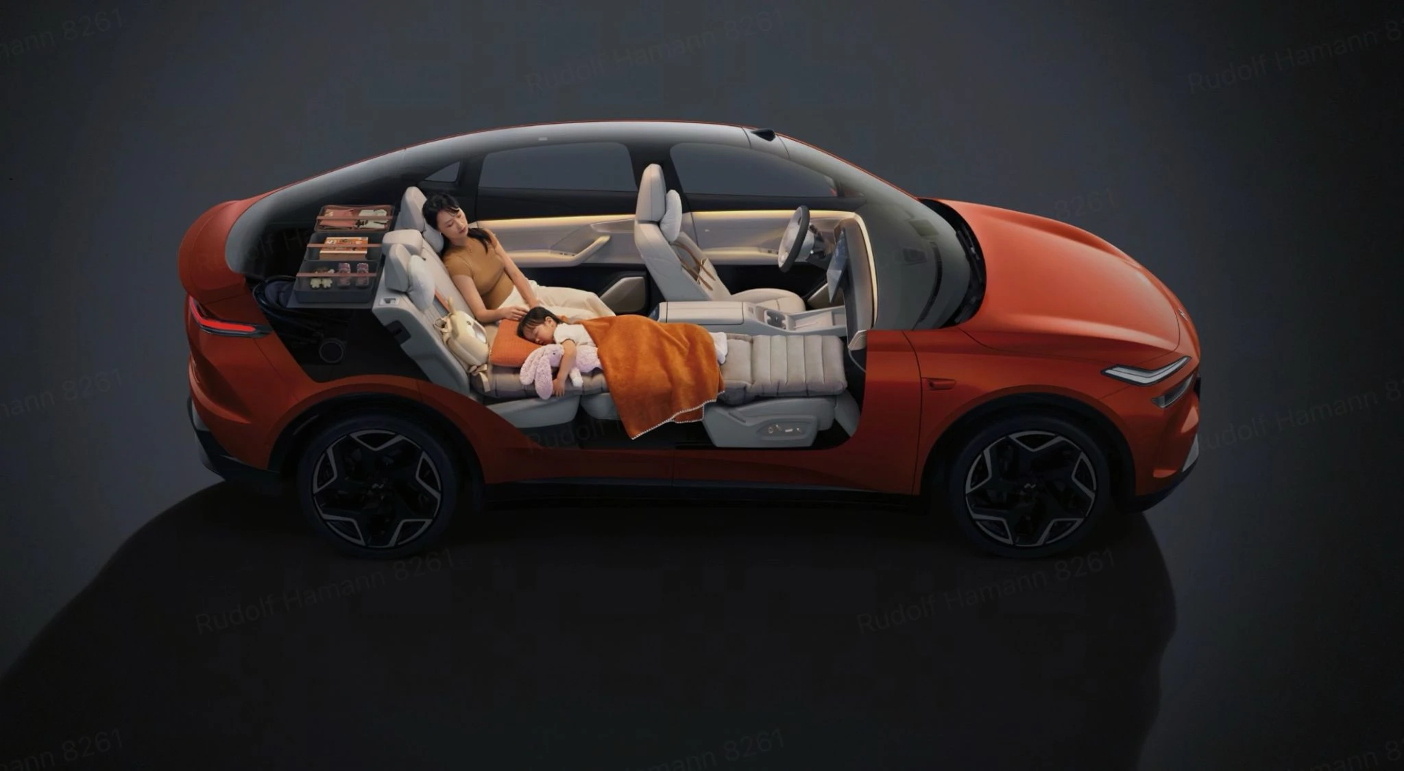 Onvo L60 RWD interior view