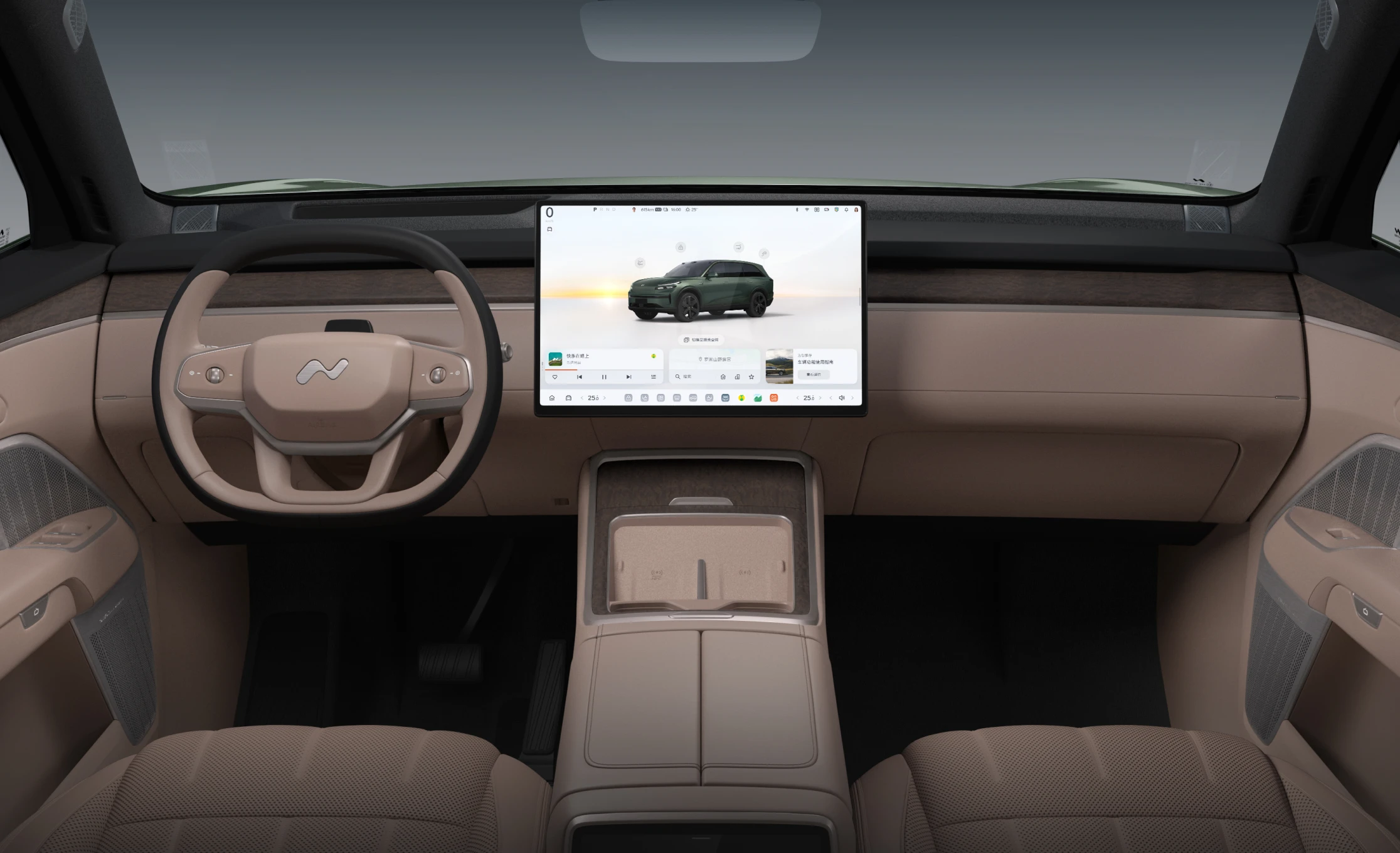 Onvo L80 AWD 85 kWh interior view