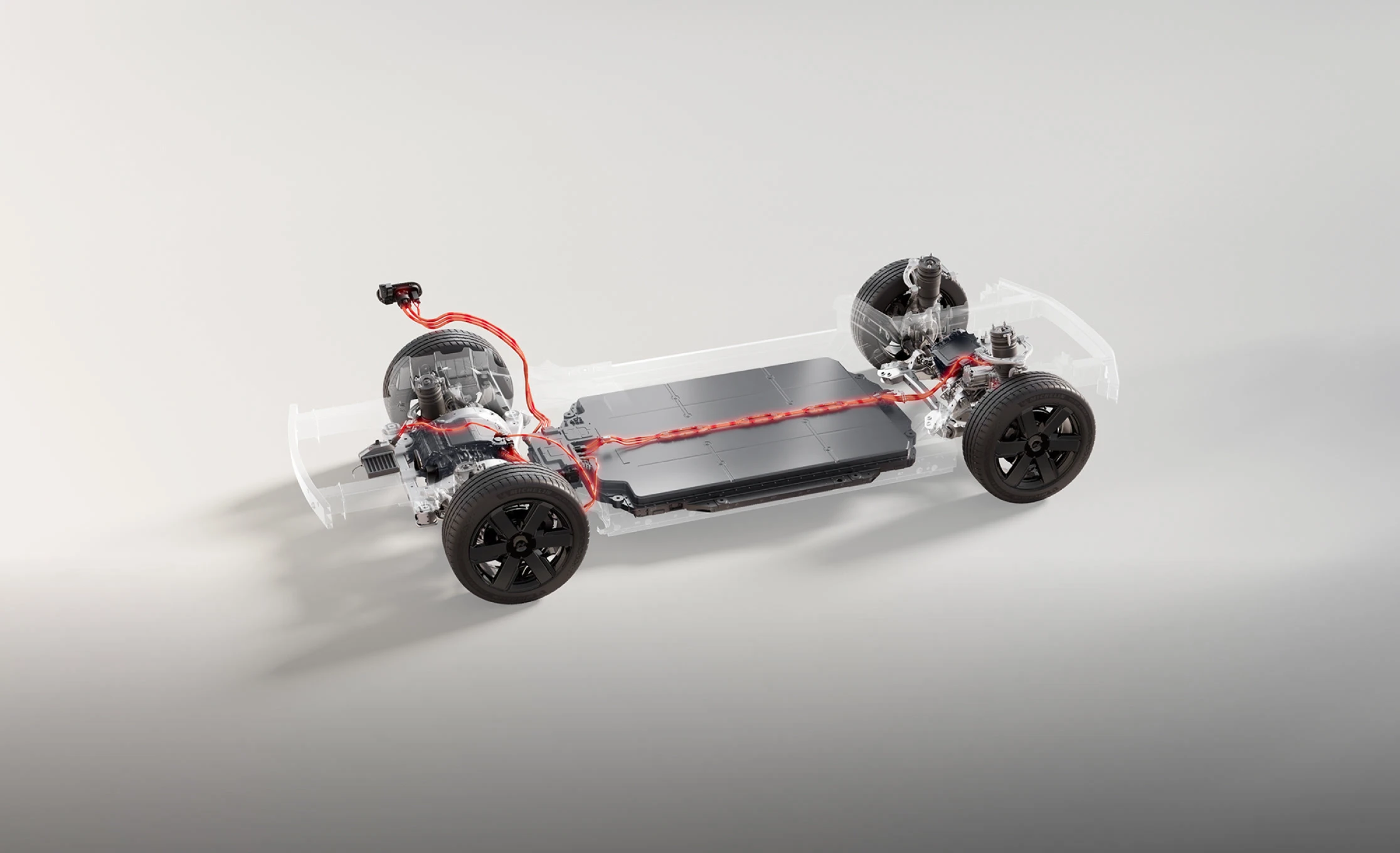 Onvo L80 RWD 85 kWh technology view