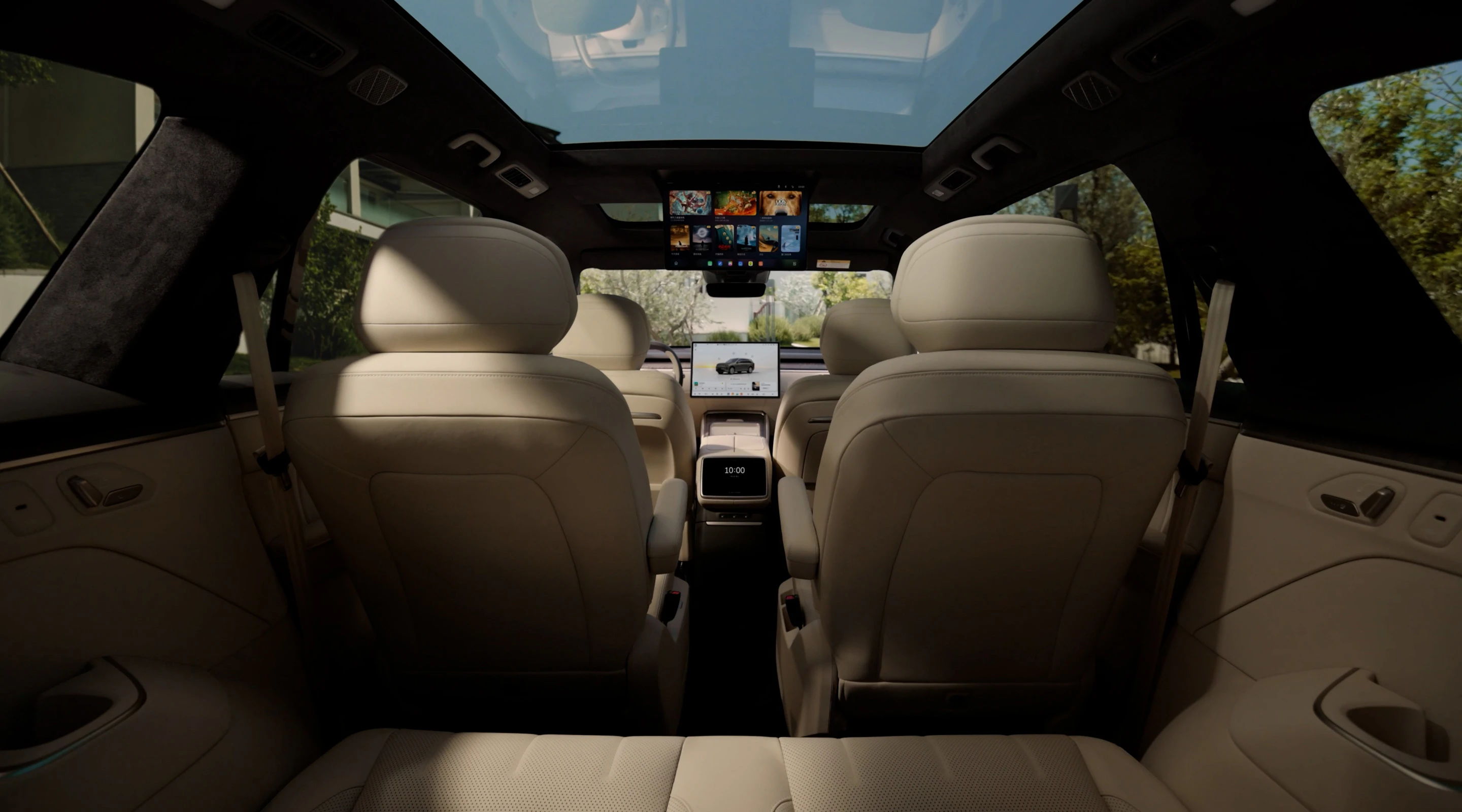 ONVO L90 RWD interior view