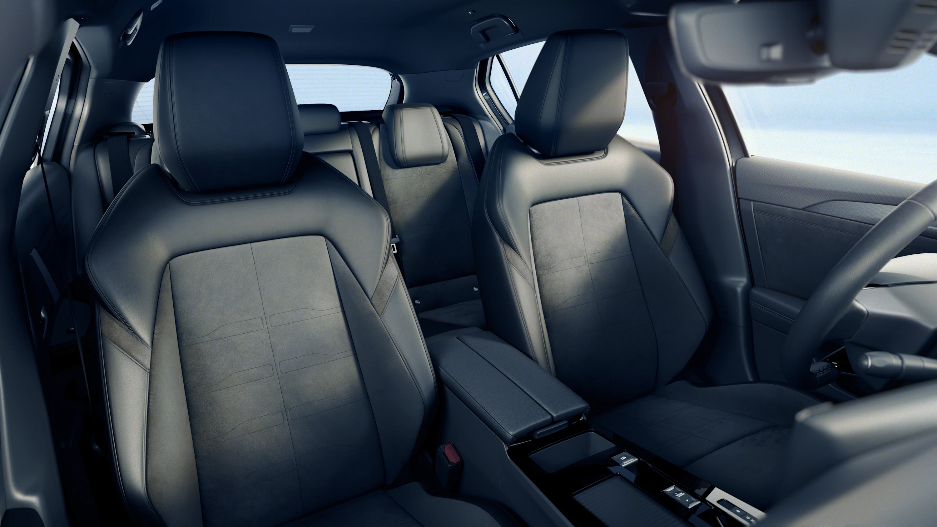 Opel Astra Electric frontseats view