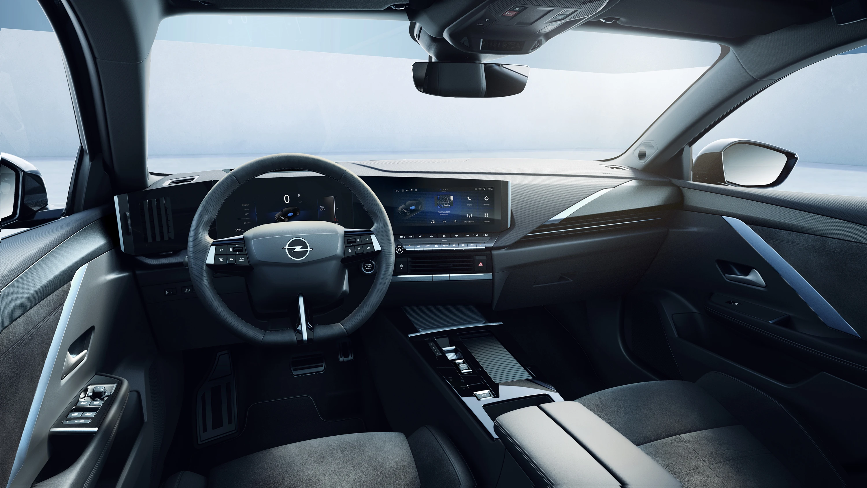Opel Astra Electric interior view