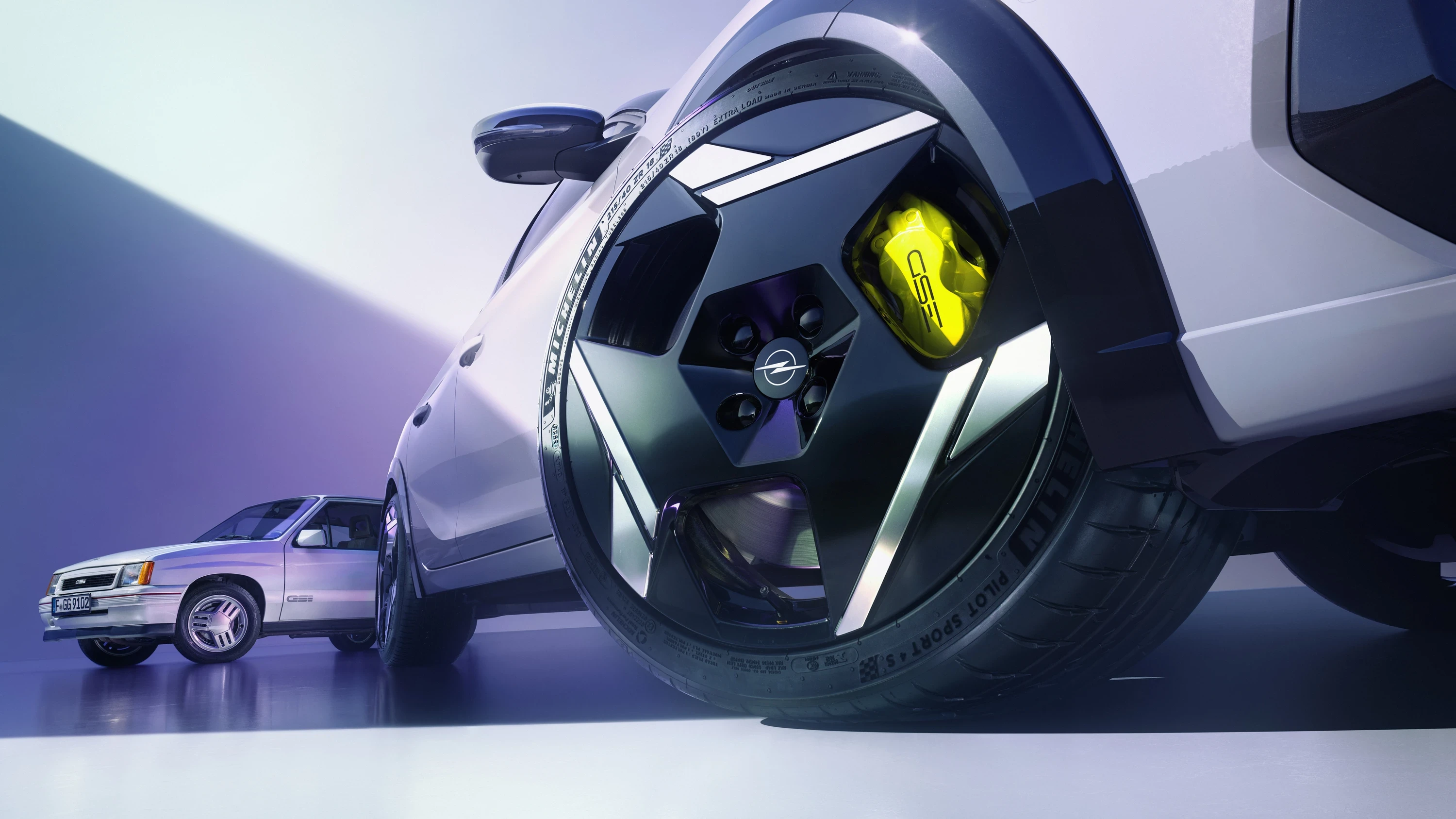 Opel Corsa GSE wheels view