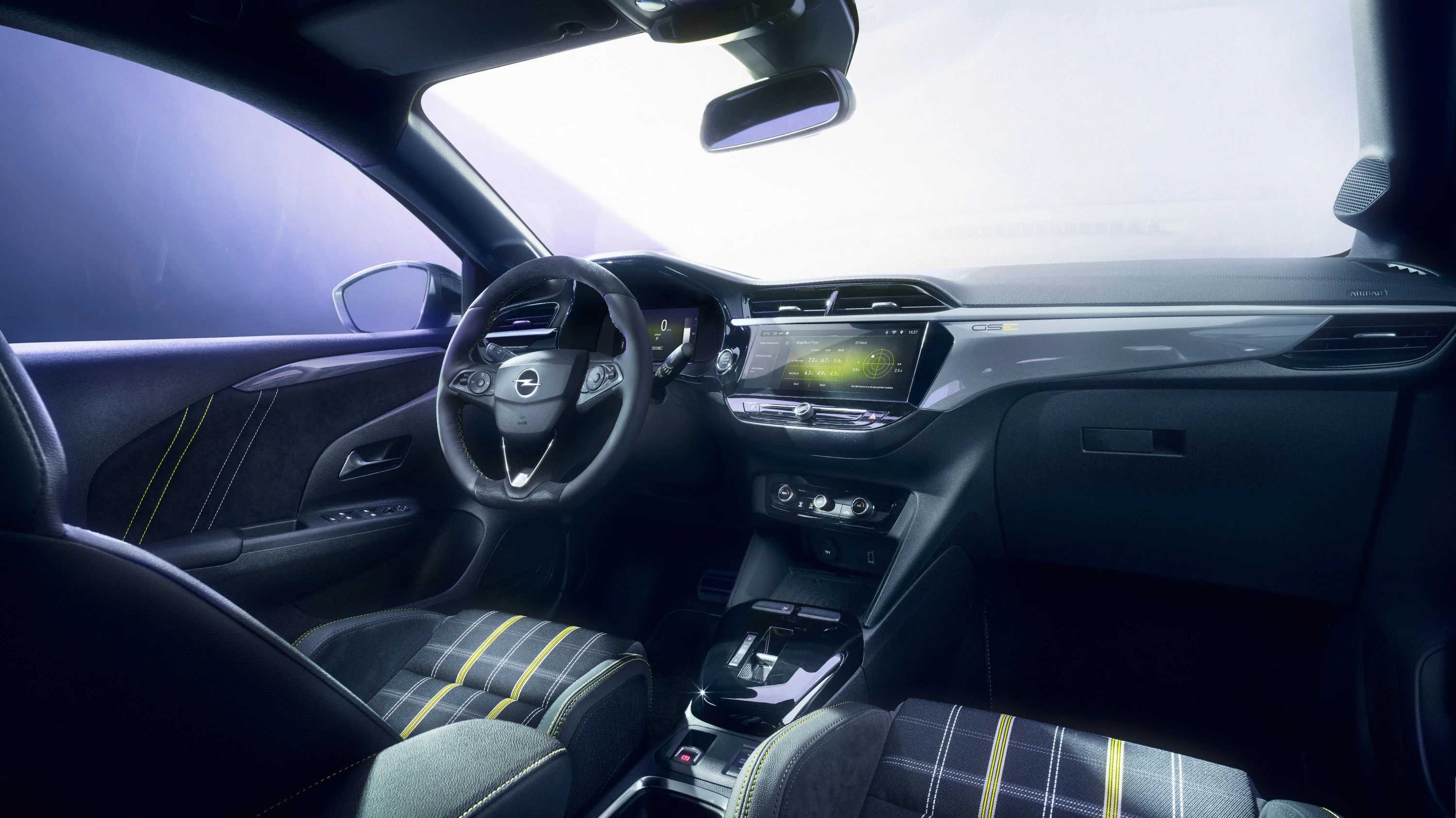 Opel Corsa GSE interior view