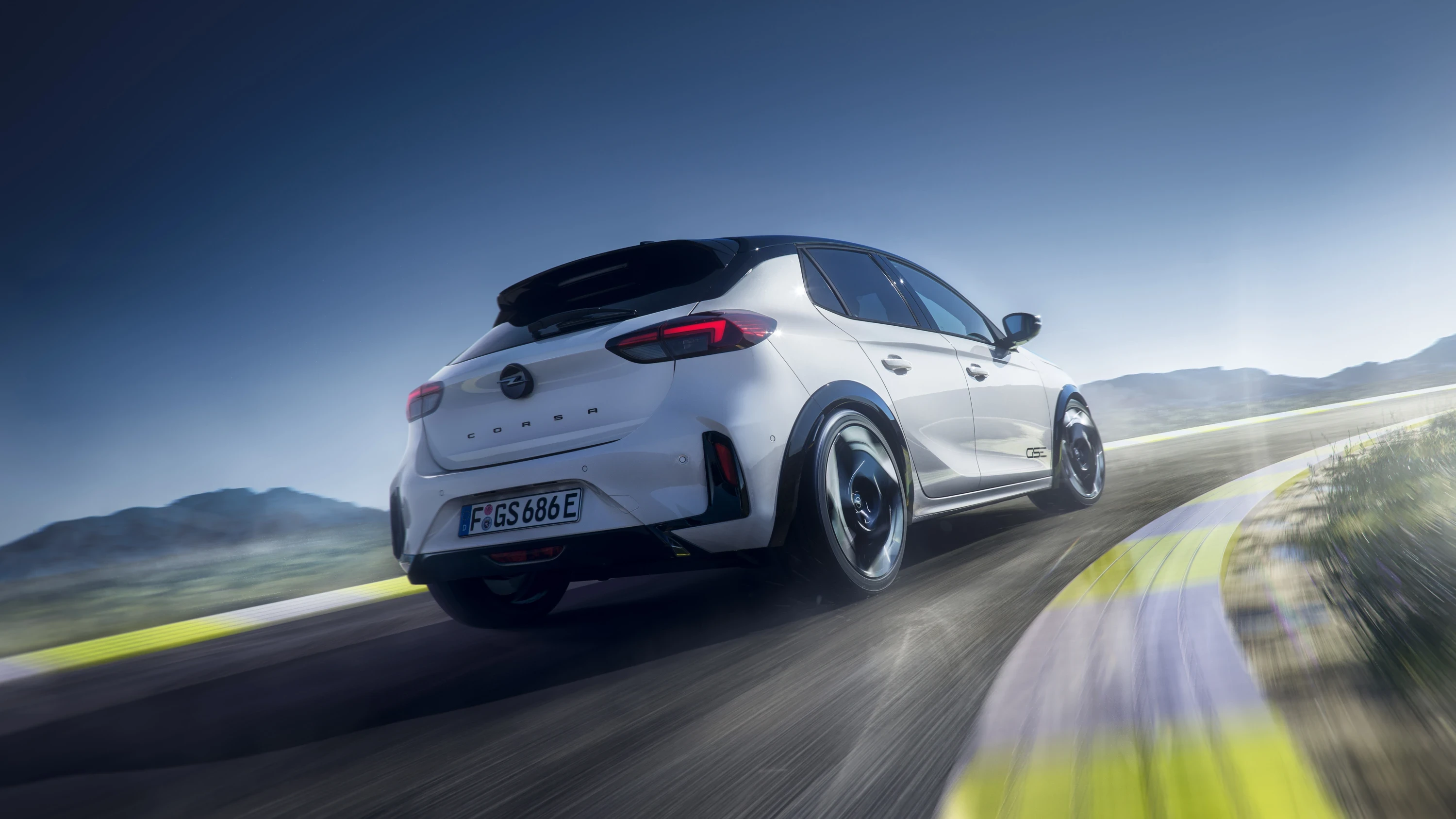 Opel Corsa GSE exterior view