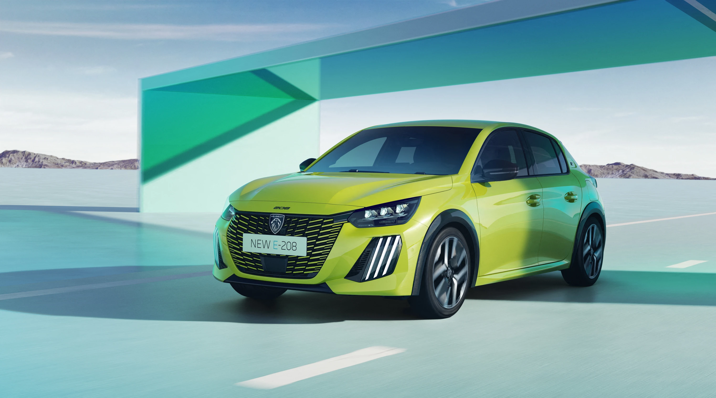 Peugeot E-208 50 kWh electric vehicle