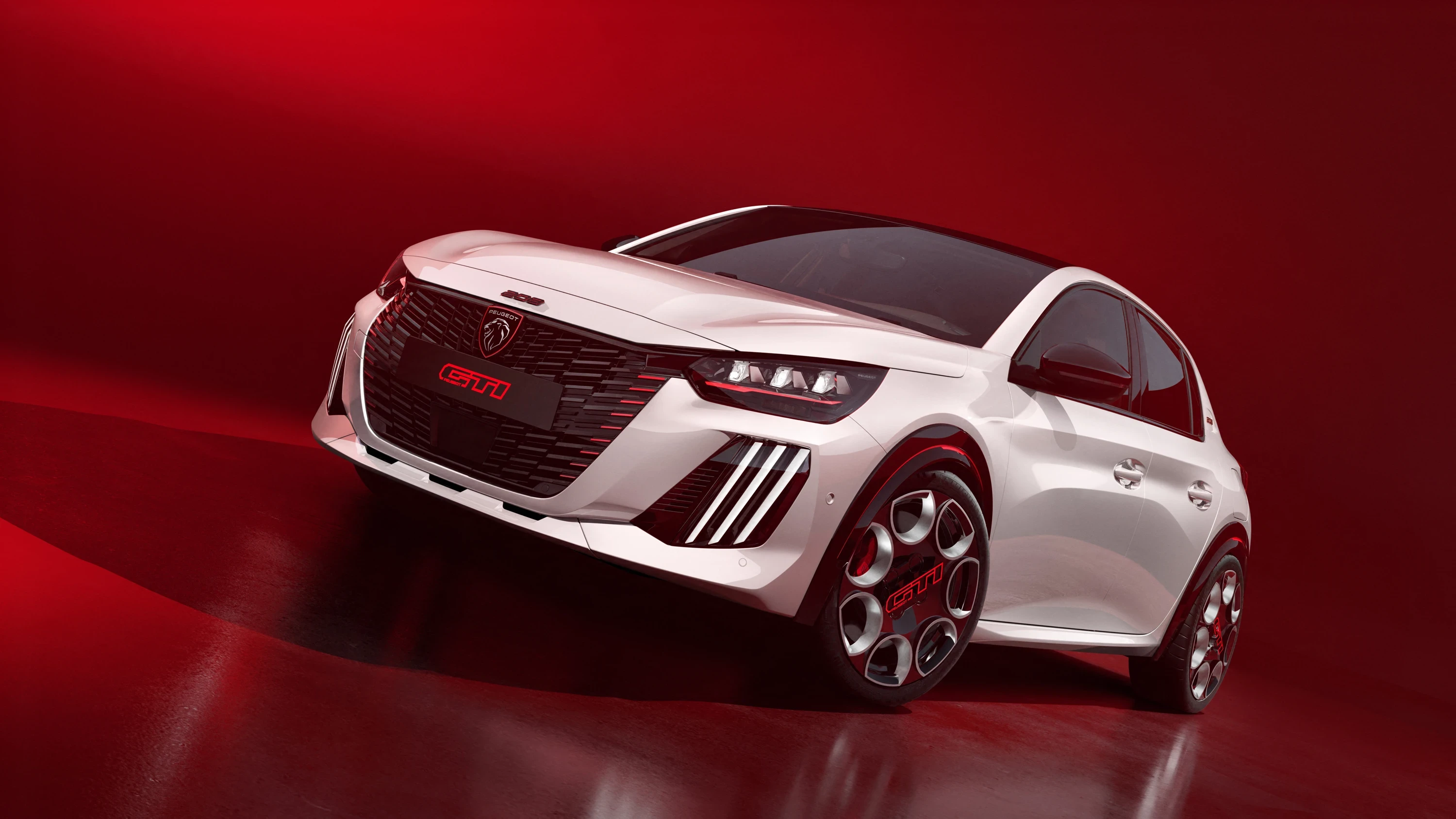 Peugeot E-208 GTi electric vehicle