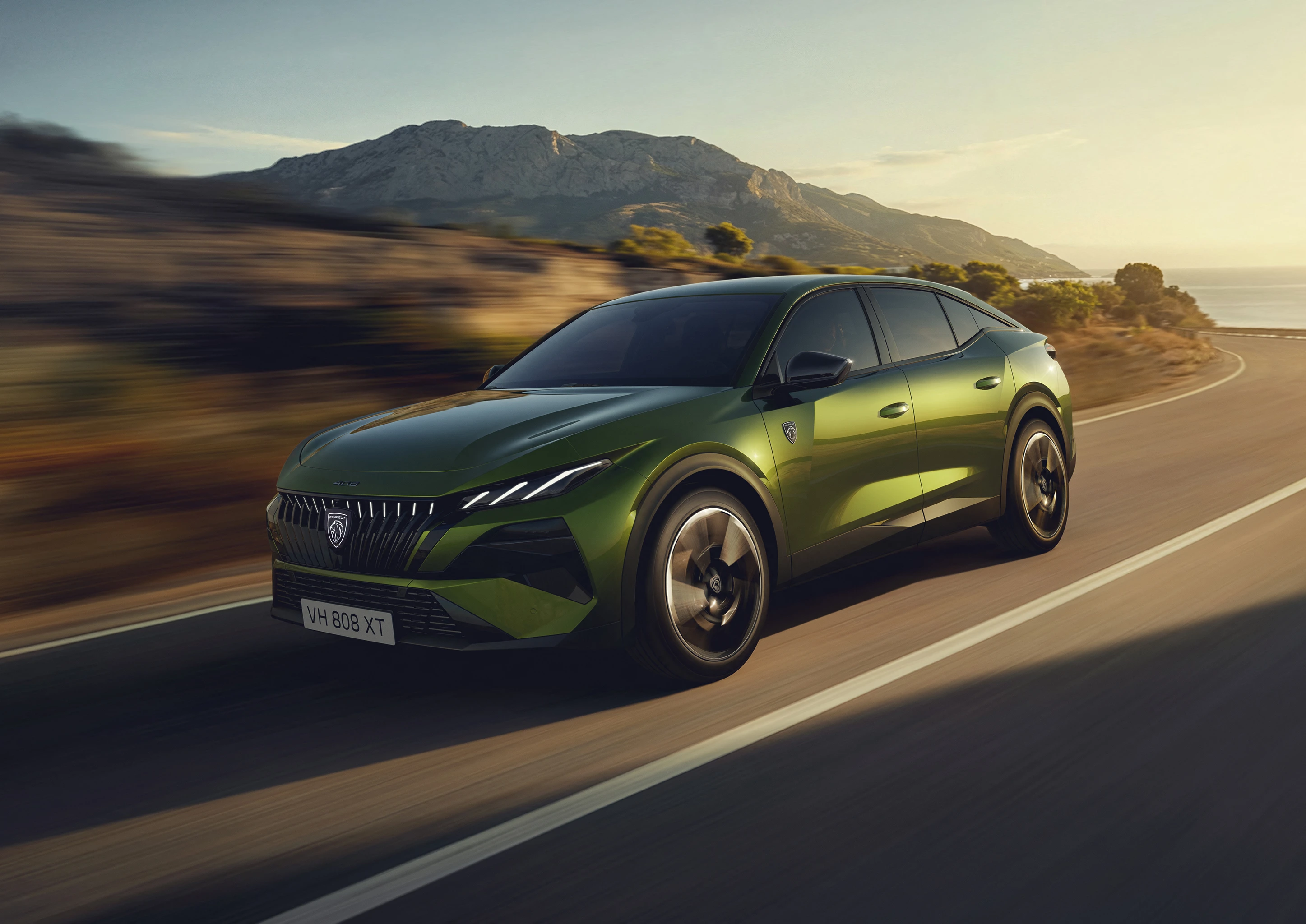 Peugeot e-408 58 kWh electric vehicle