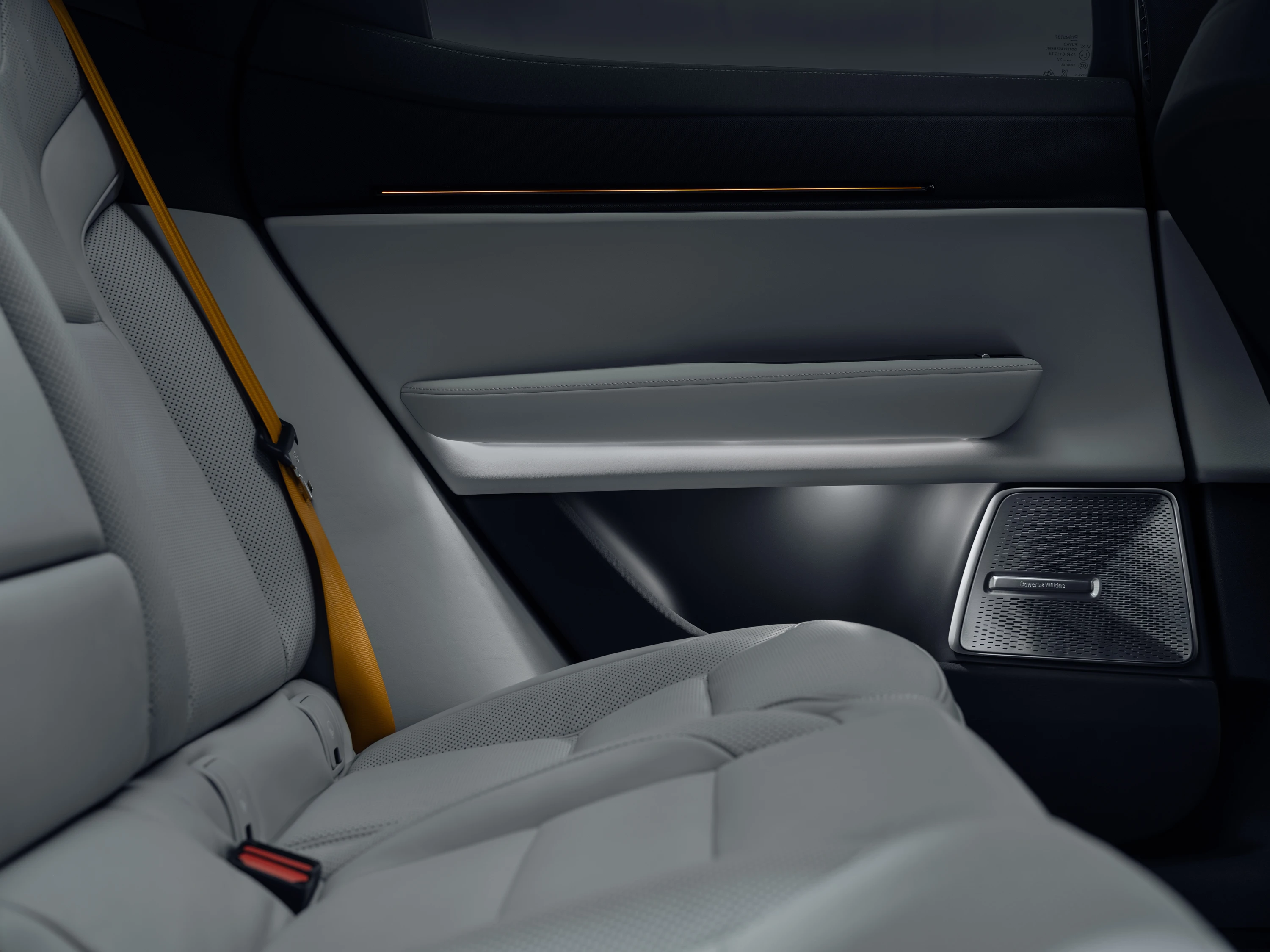 Polestar 3 Performance secondrowseats view