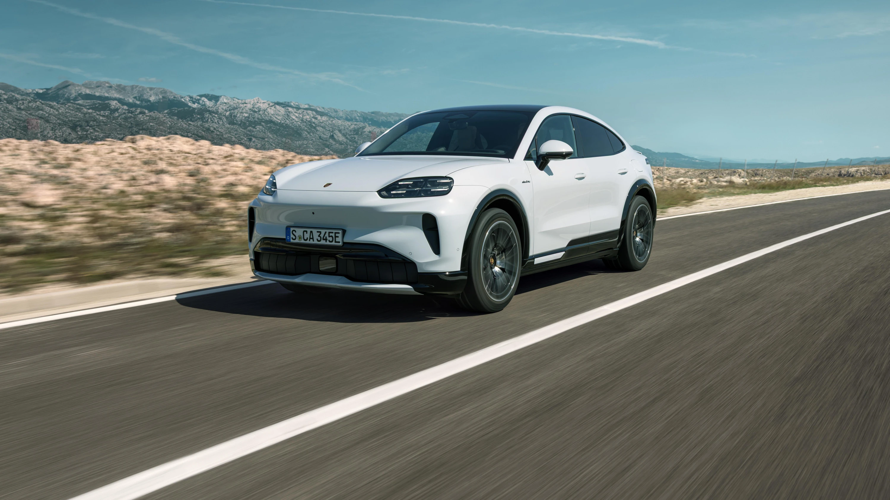 Porsche Cayenne Coupé electric vehicle exterior