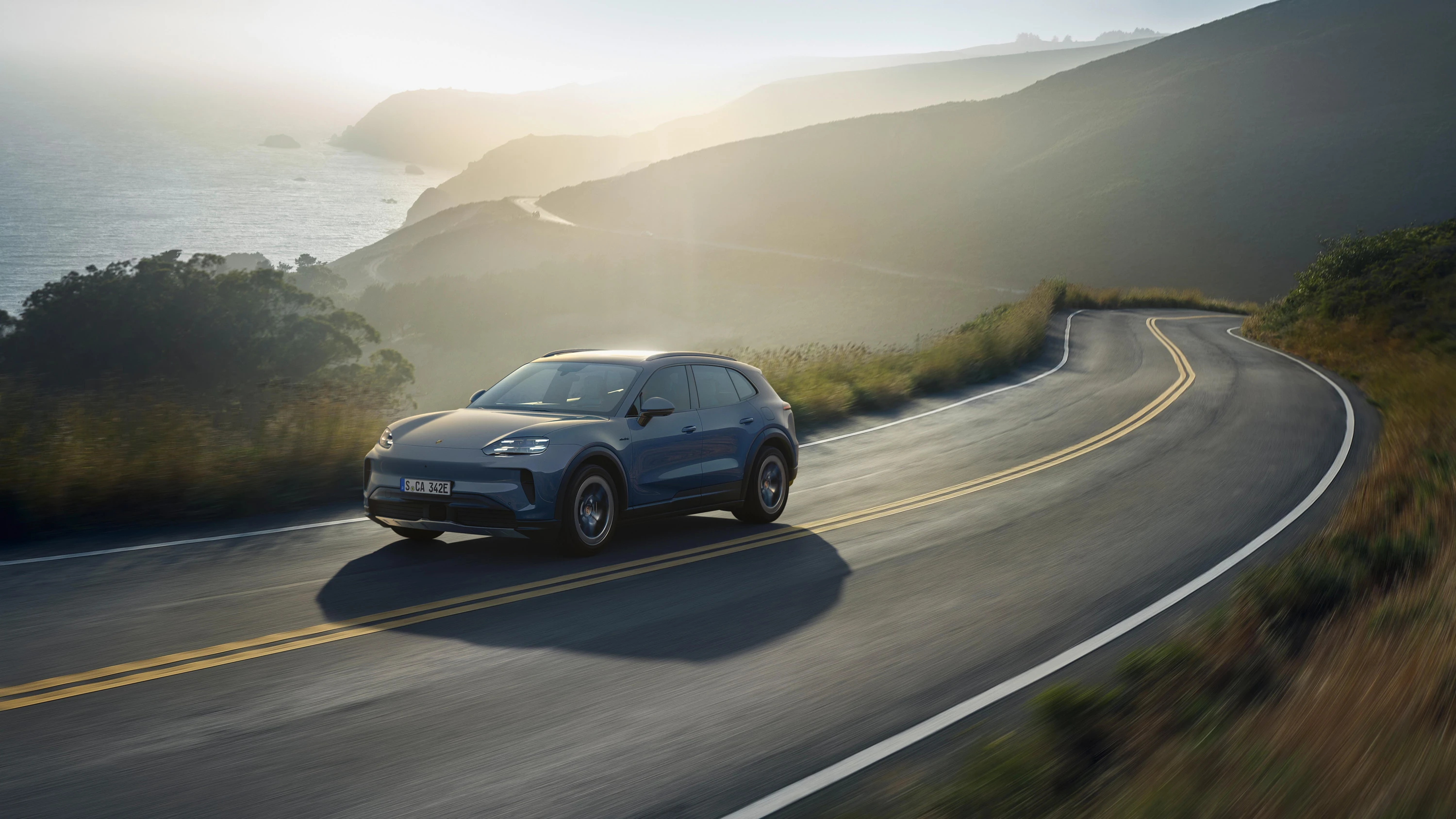 Porsche Cayenne S electric vehicle exterior