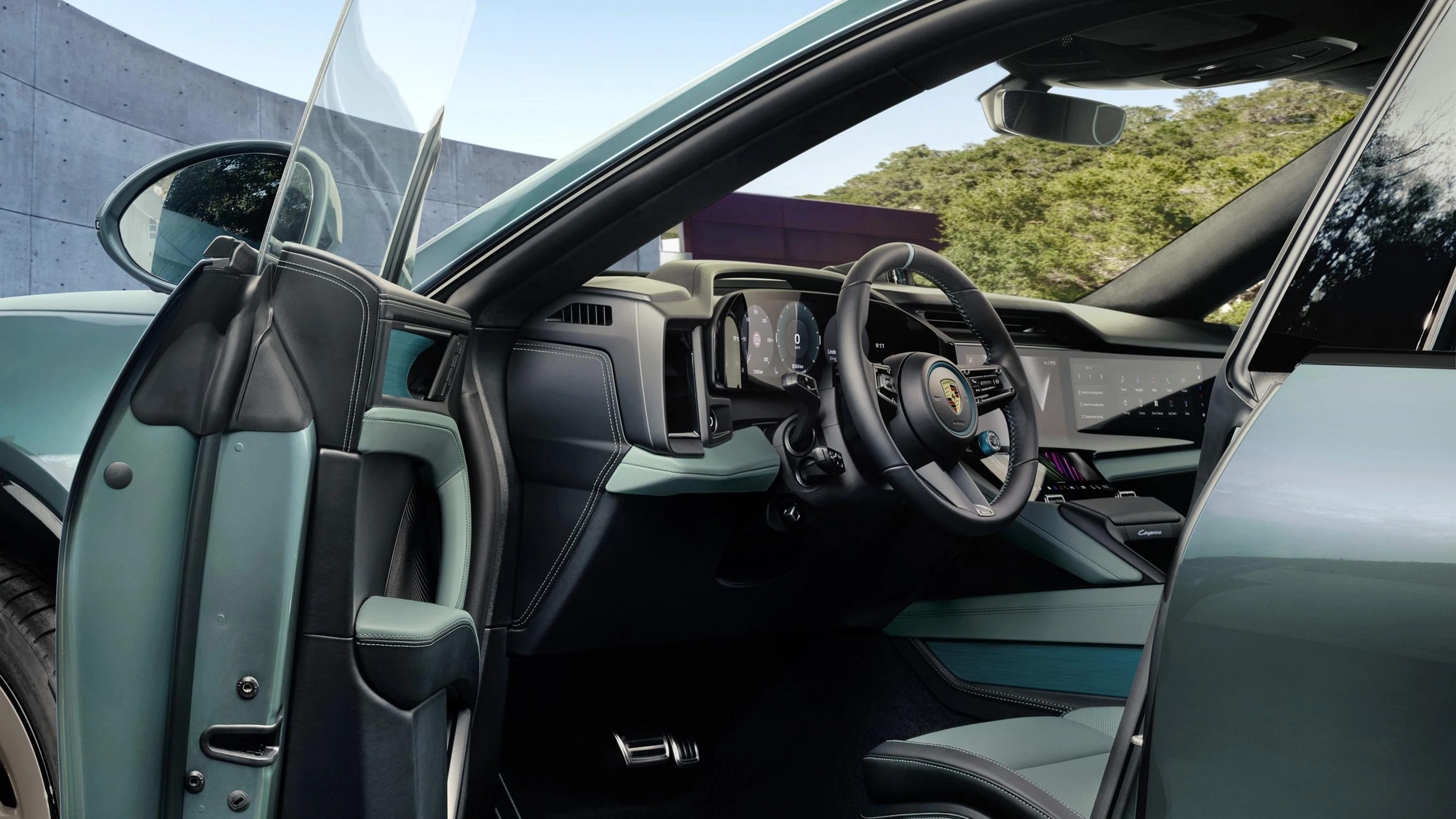 Porsche Cayenne S details view