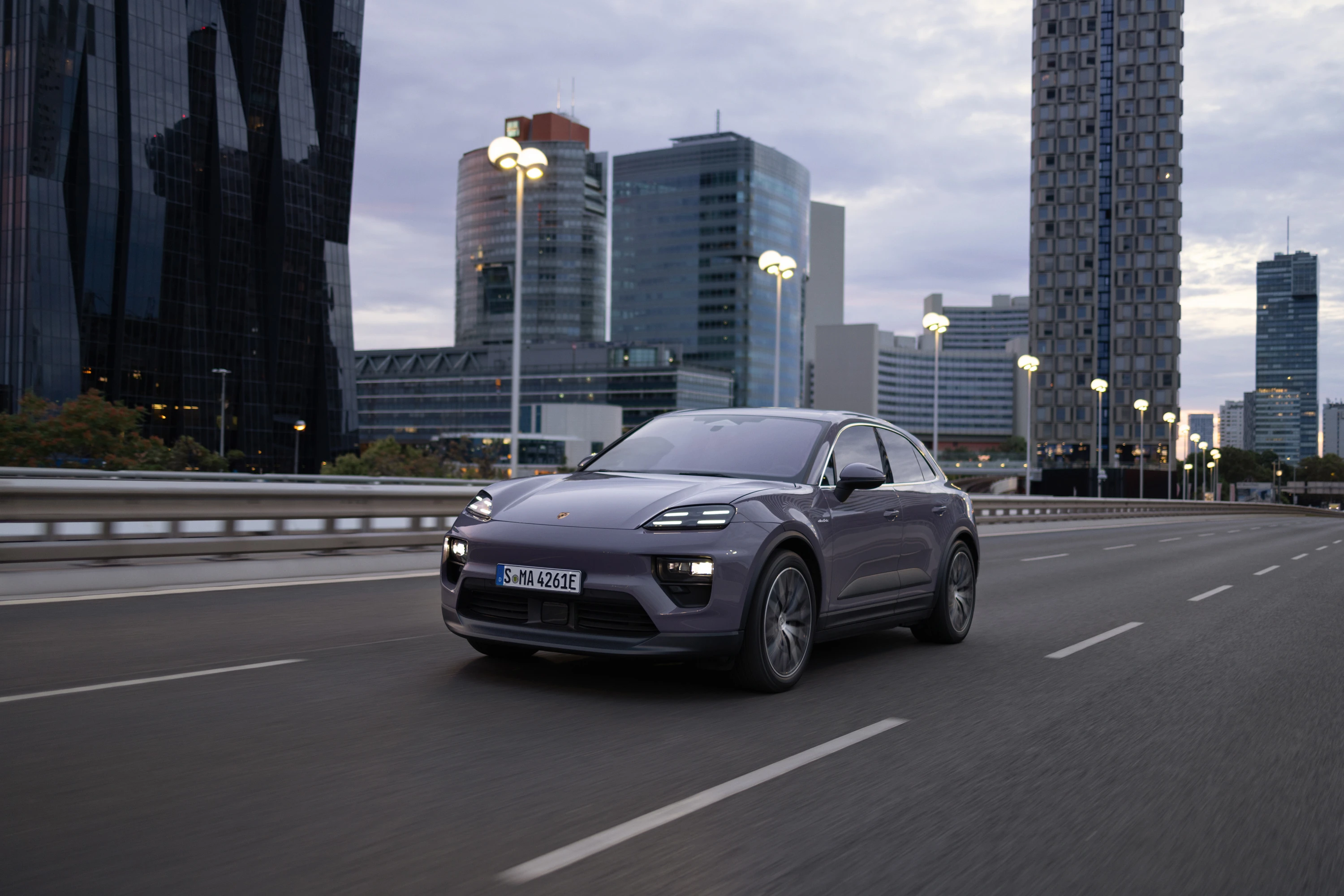 Porsche Macan 4 electric vehicle