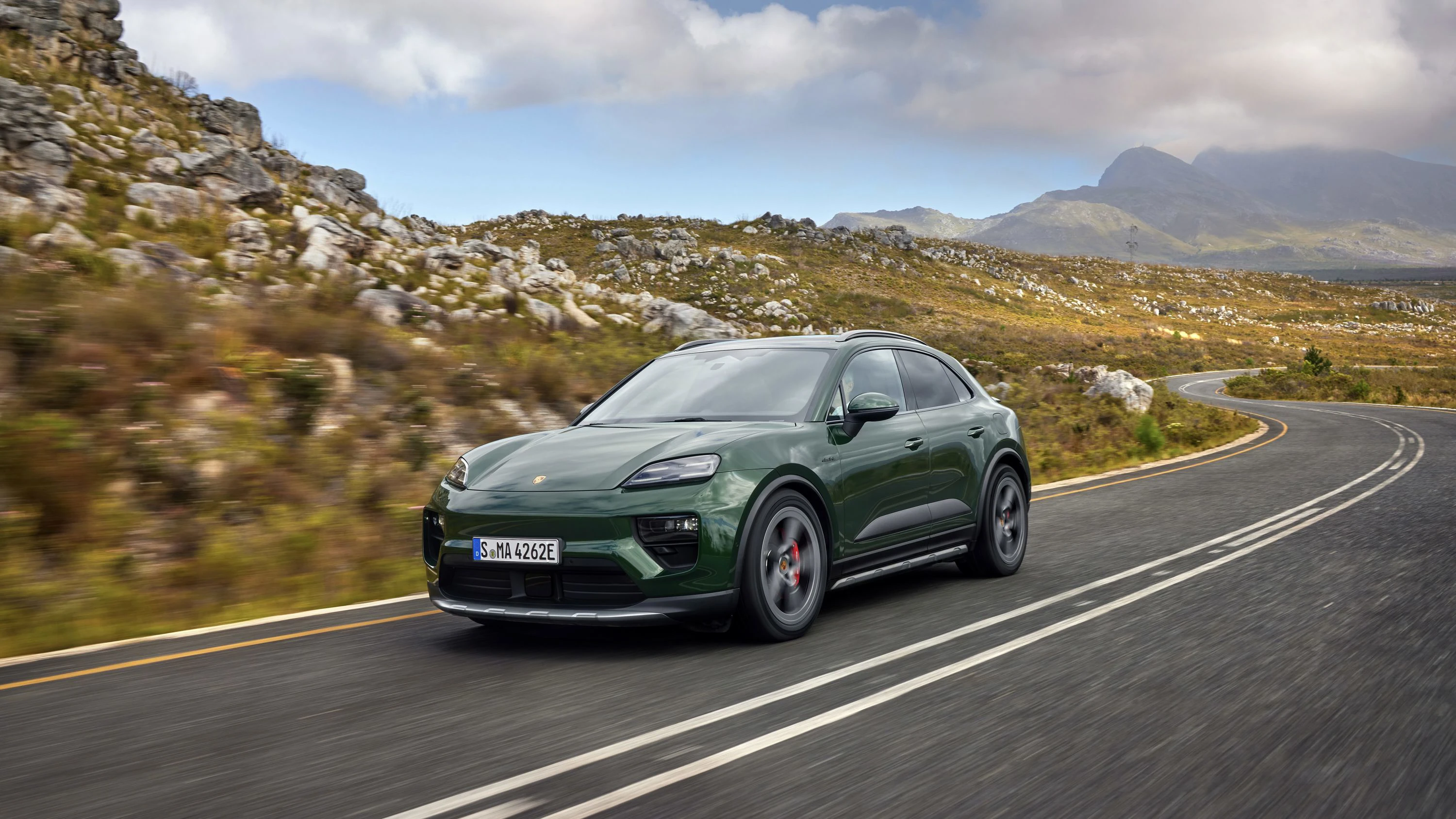 Porsche Macan 4S electric vehicle