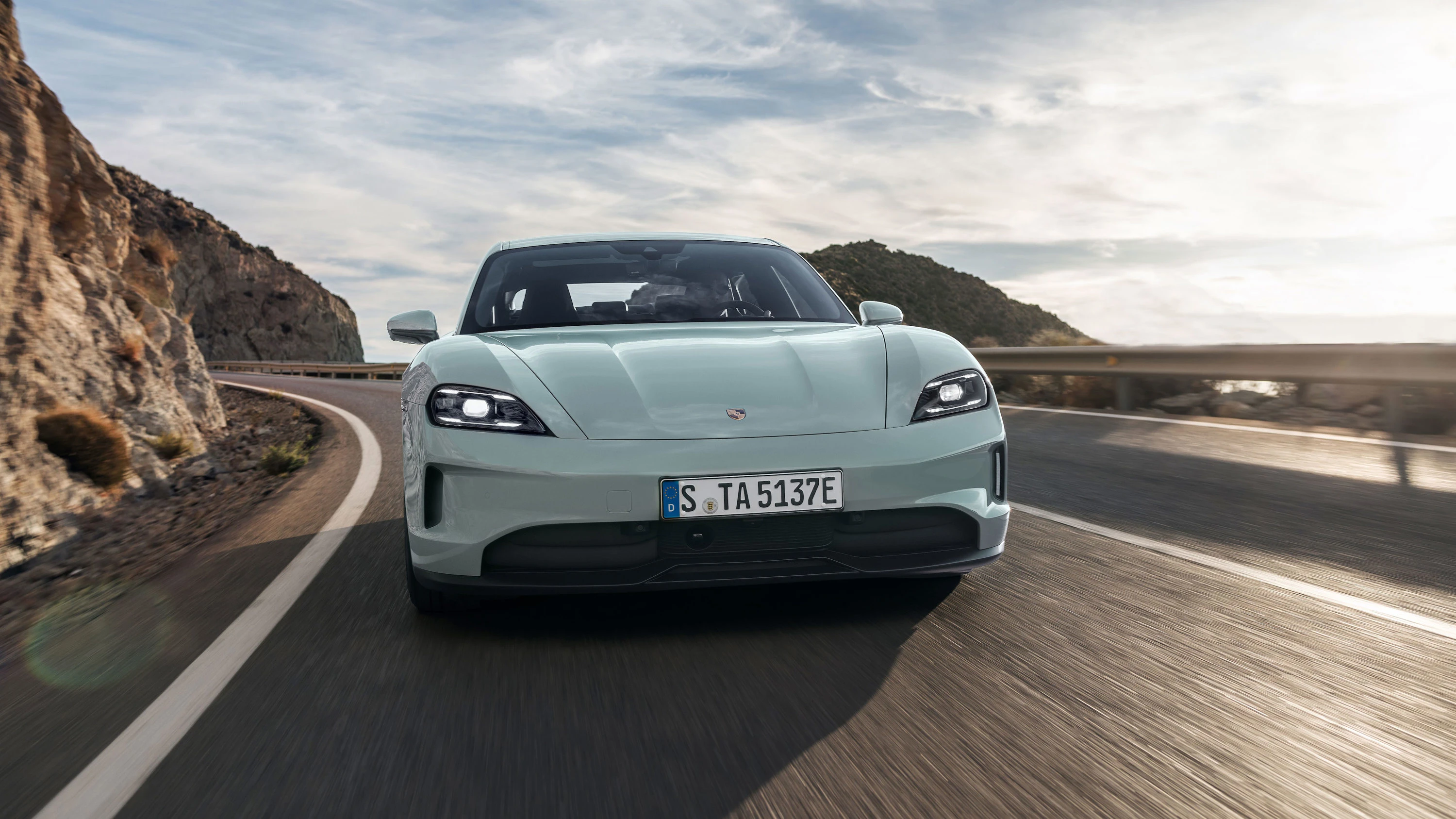 Porsche Taycan electric vehicle