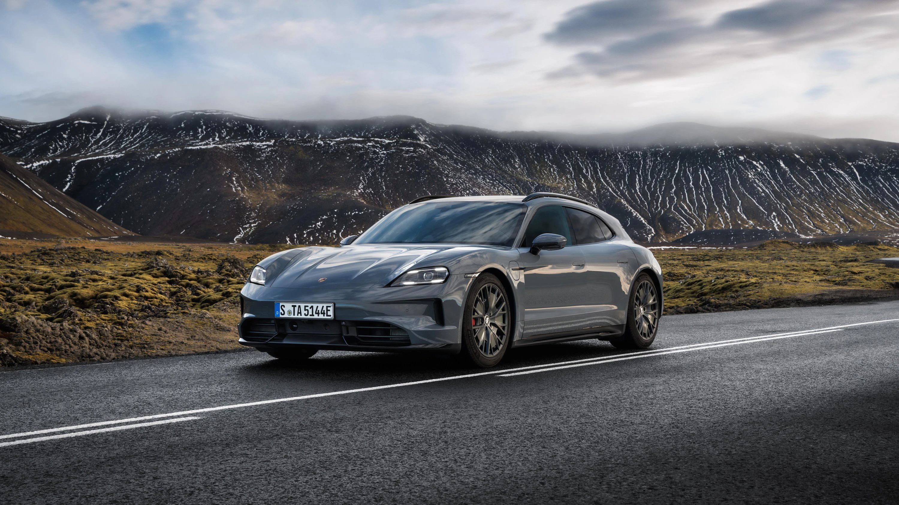 Porsche Taycan GTS Sport Turismo electric vehicle