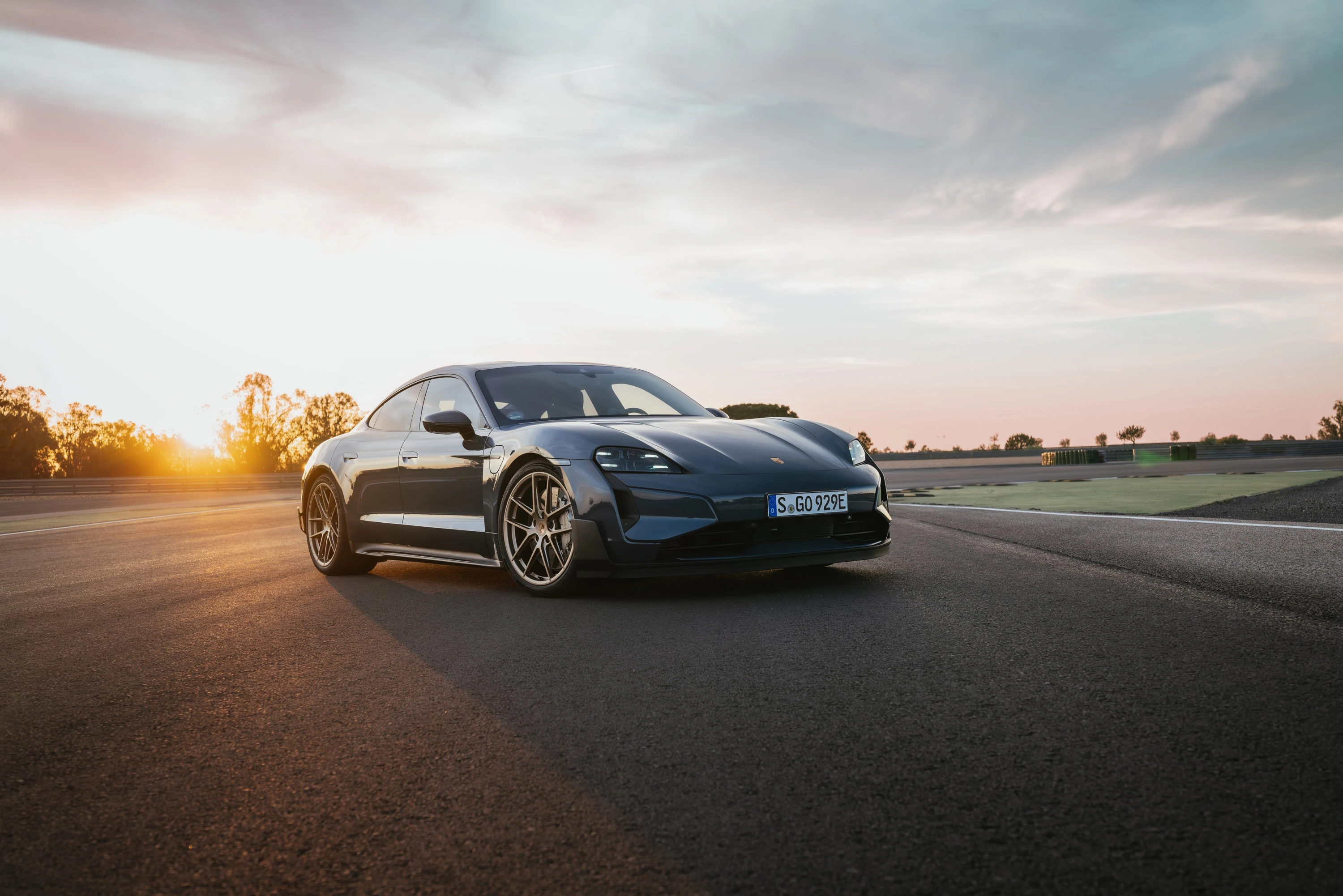 Porsche Taycan Turbo GT electric vehicle