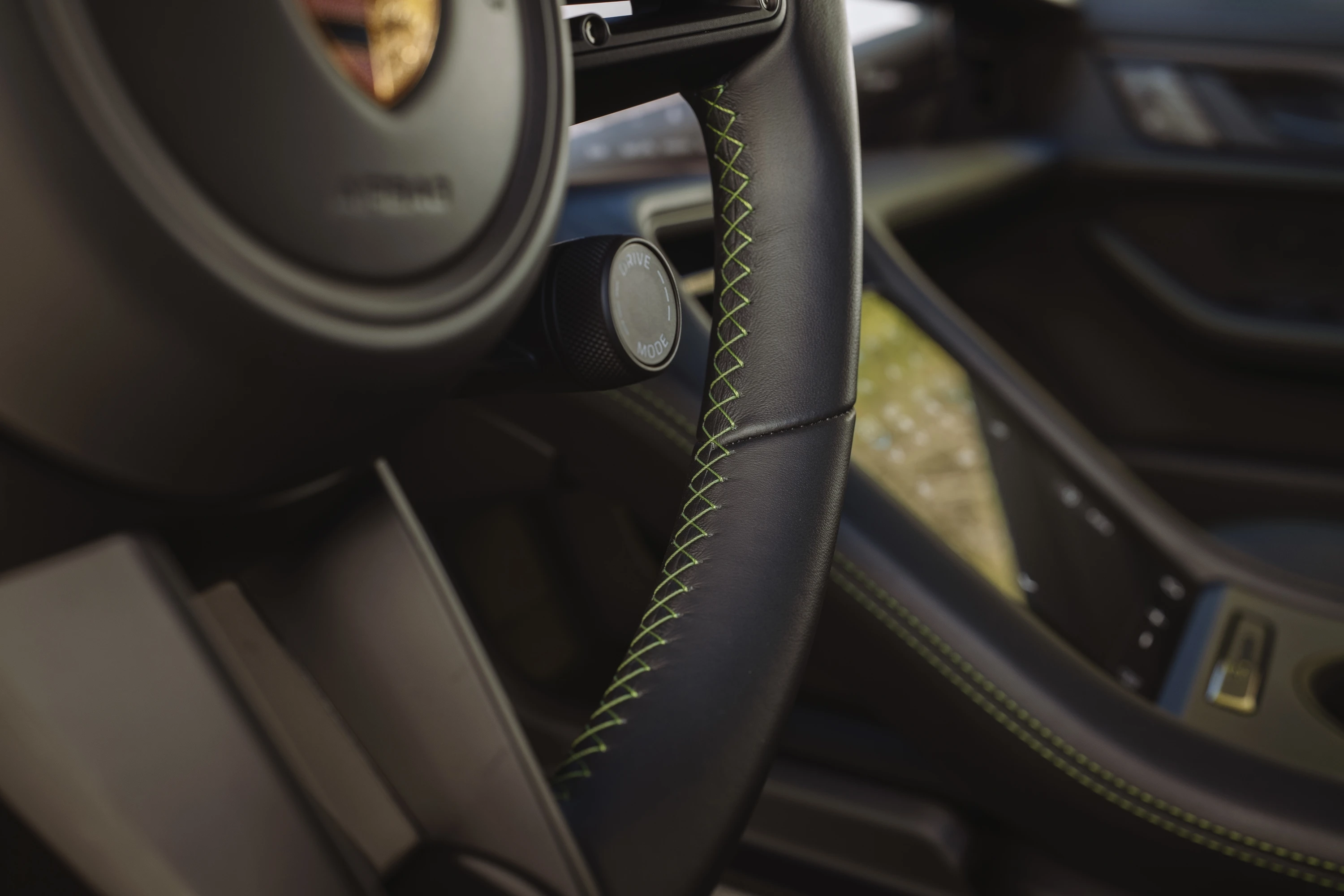 Porsche Taycan Turbo Sport Turismo interior view