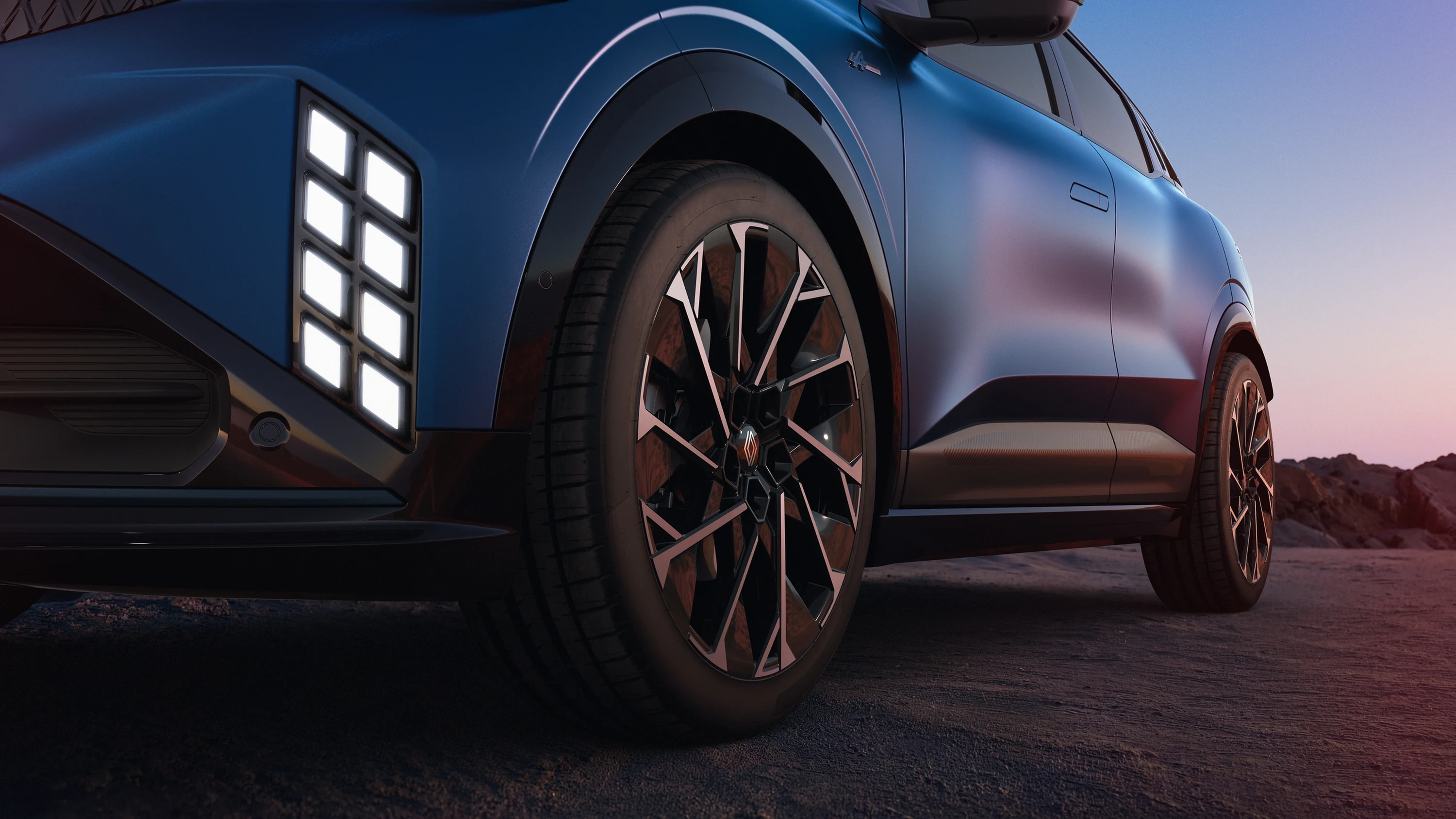 Renault Megane E-Tech 67 kWh wheels view