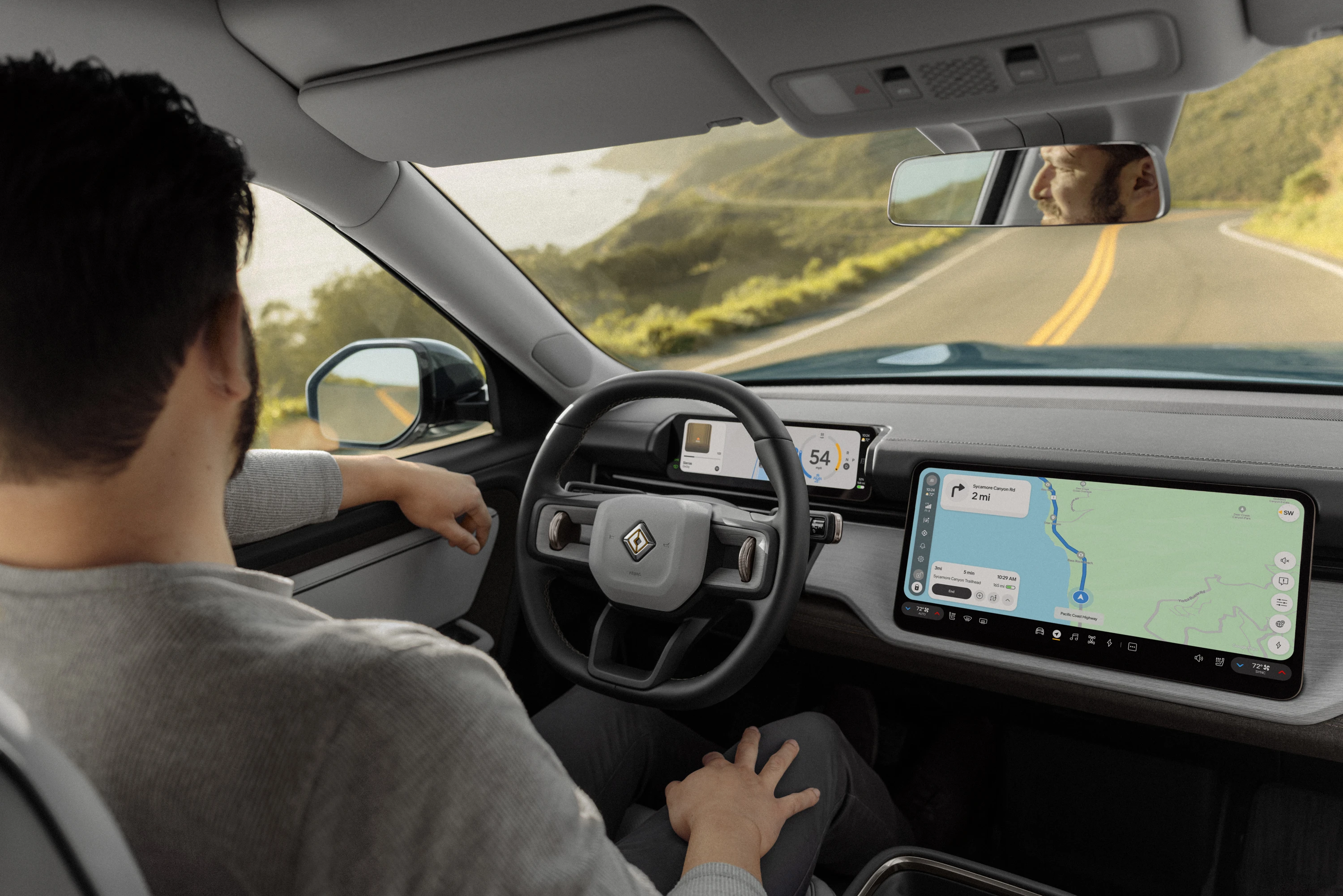 Rivian R2 Dual-Motor AWD interior view